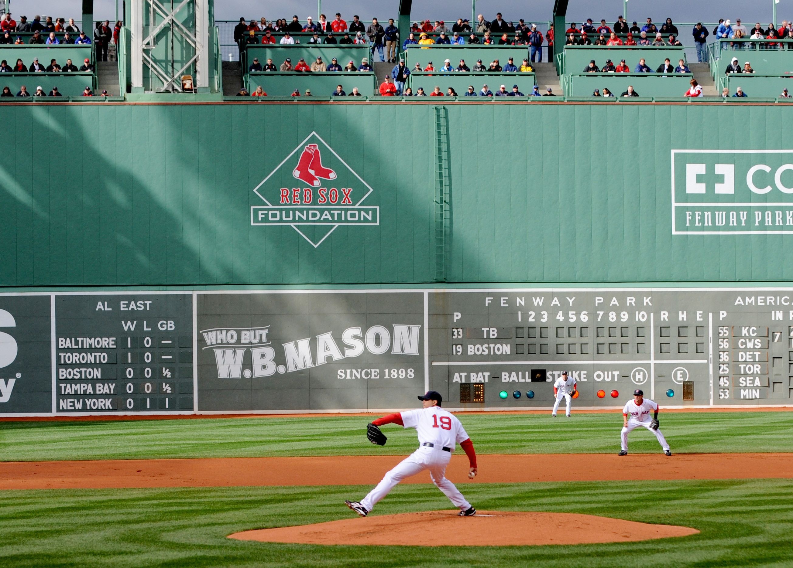 Boston Red Sox: The MLB franchise, founded in 1901. 2610x1880 HD Wallpaper.