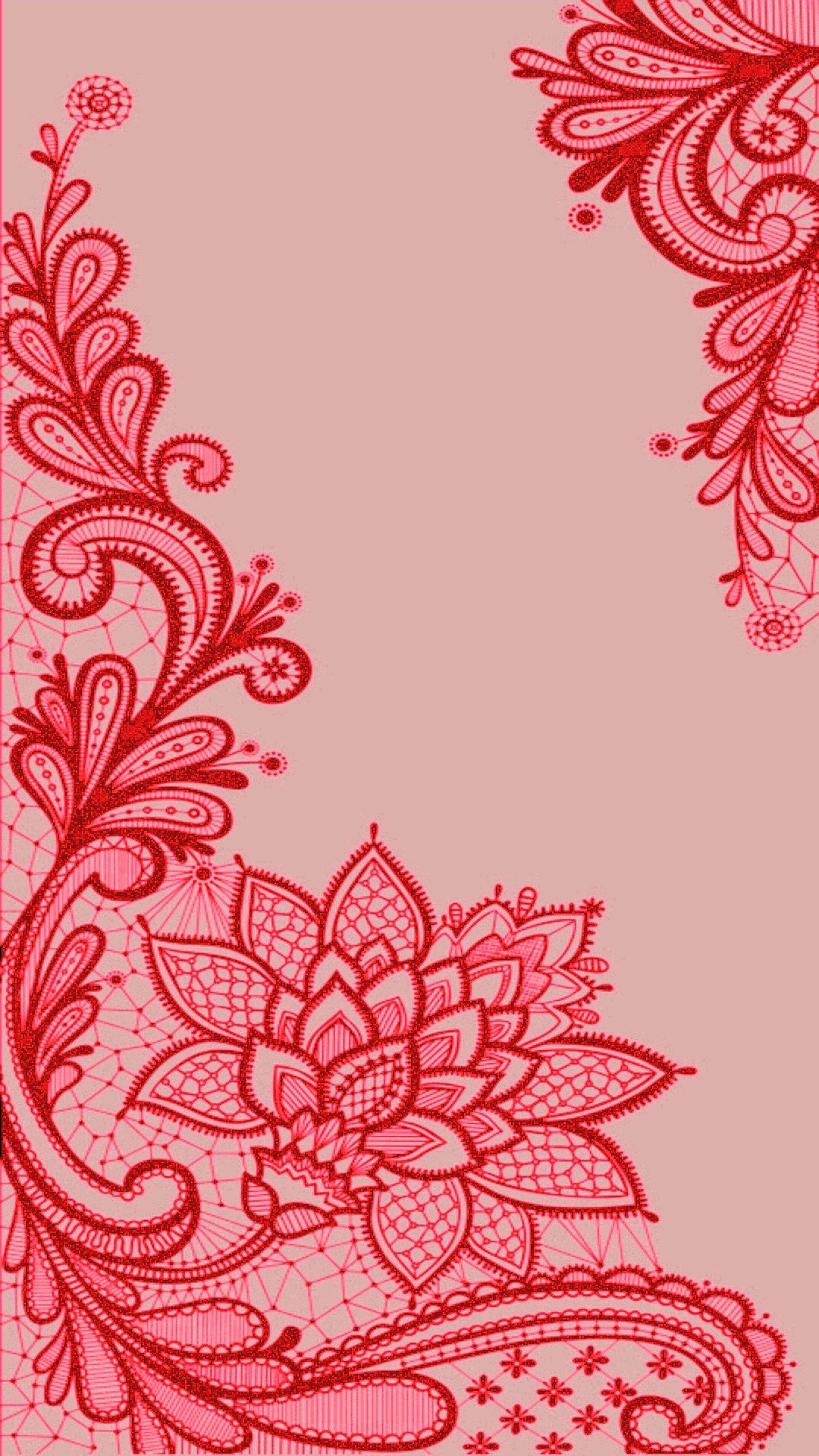 Lace wallpaper, Beautiful wallpaper images, Mandala wallpaper, Artistic design, 1080x1920 Full HD Phone