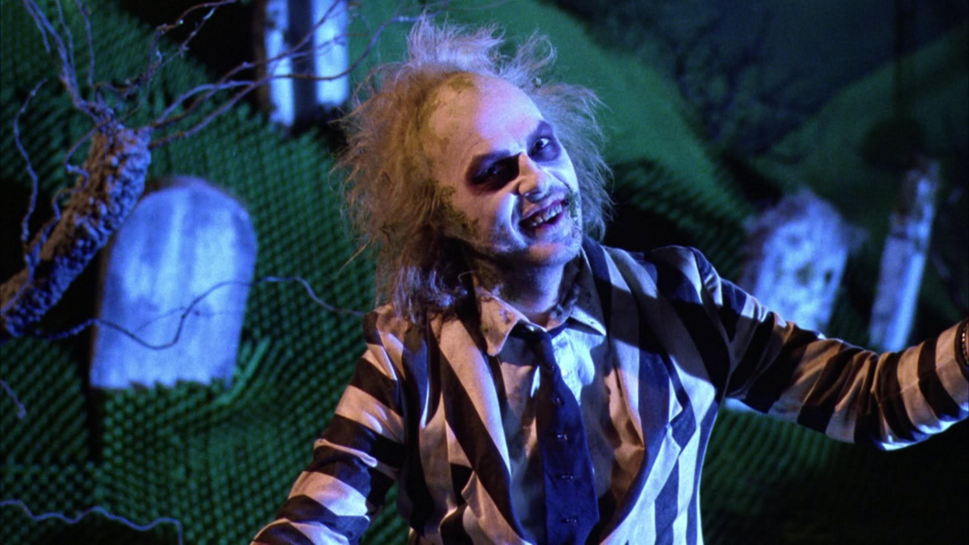 Beetlejuice (Movie): A horror-comedy about a couple named Barbara and Adam Maitland. 1920x1080 Full HD Wallpaper.