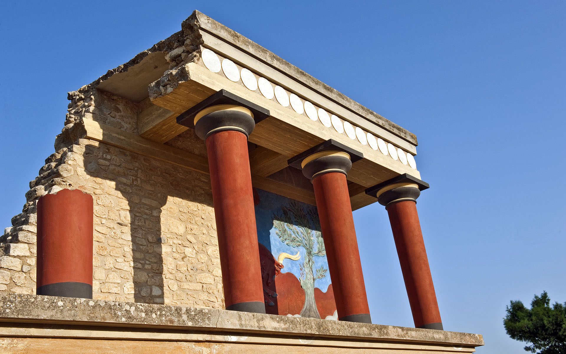Knossos Palace, Crete tours, Greek adventure, Memorable journey, 1920x1200 HD Desktop