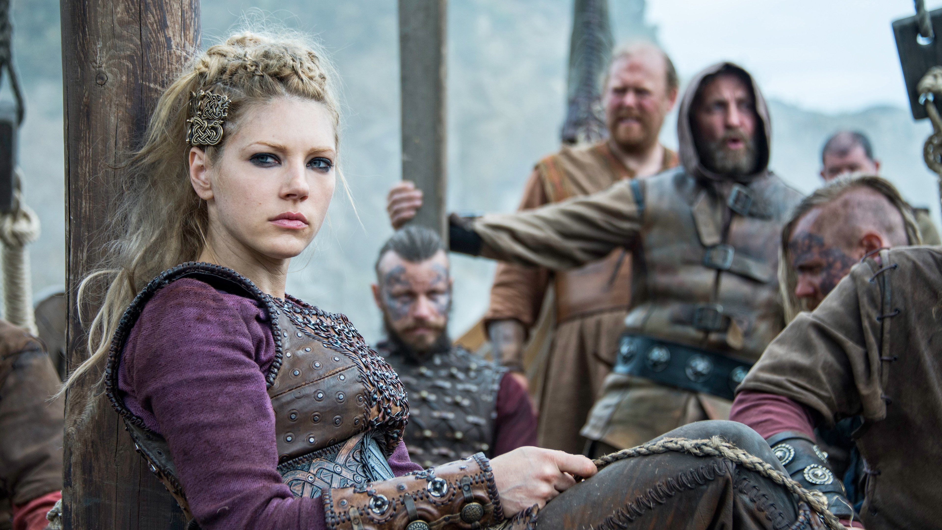 Vikings TV series, Lagertha in Season 4, HD TV show, 4K wallpapers, 3840x2160 4K Desktop