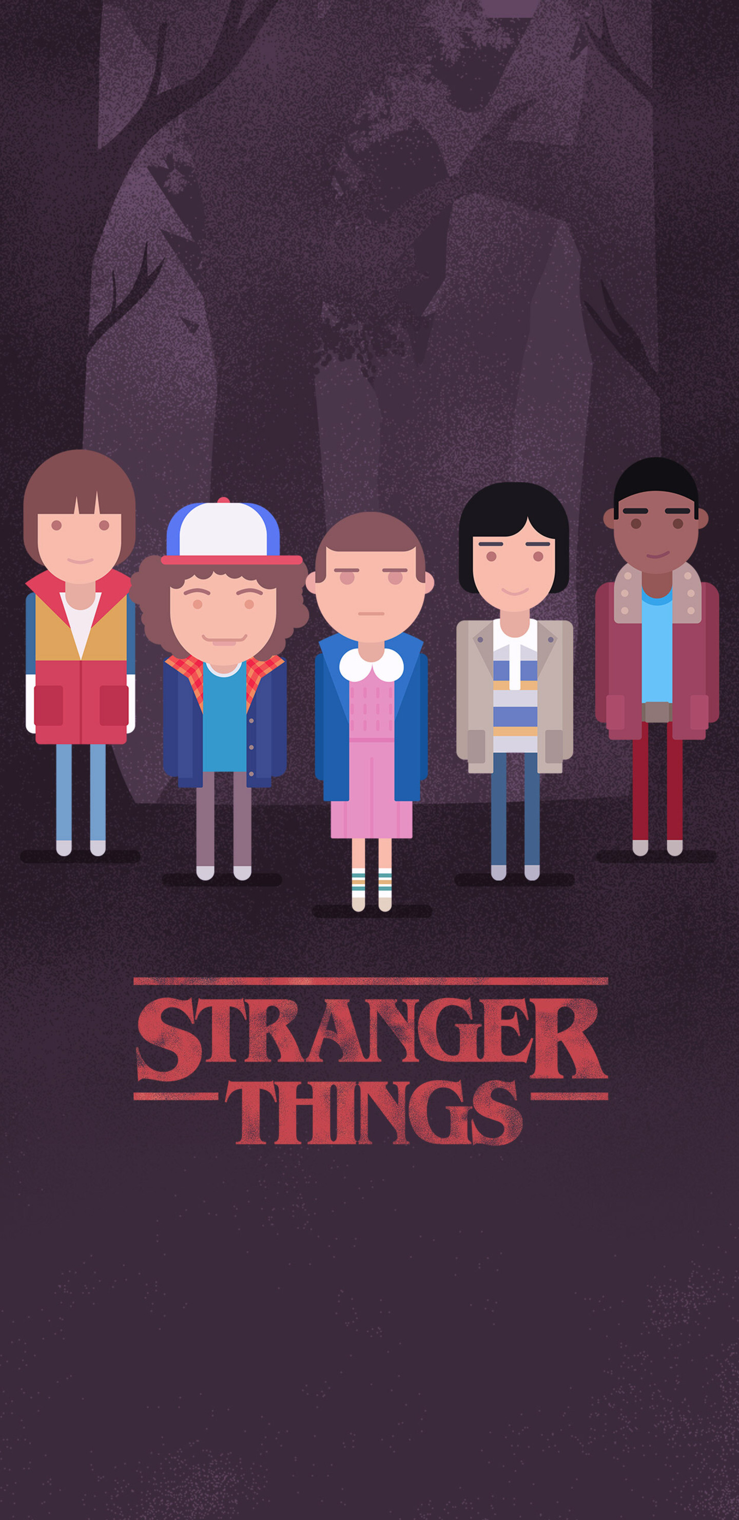 Stranger Things: The Duffer Brothers developed the Netflix series. 1440x2960 HD Wallpaper.
