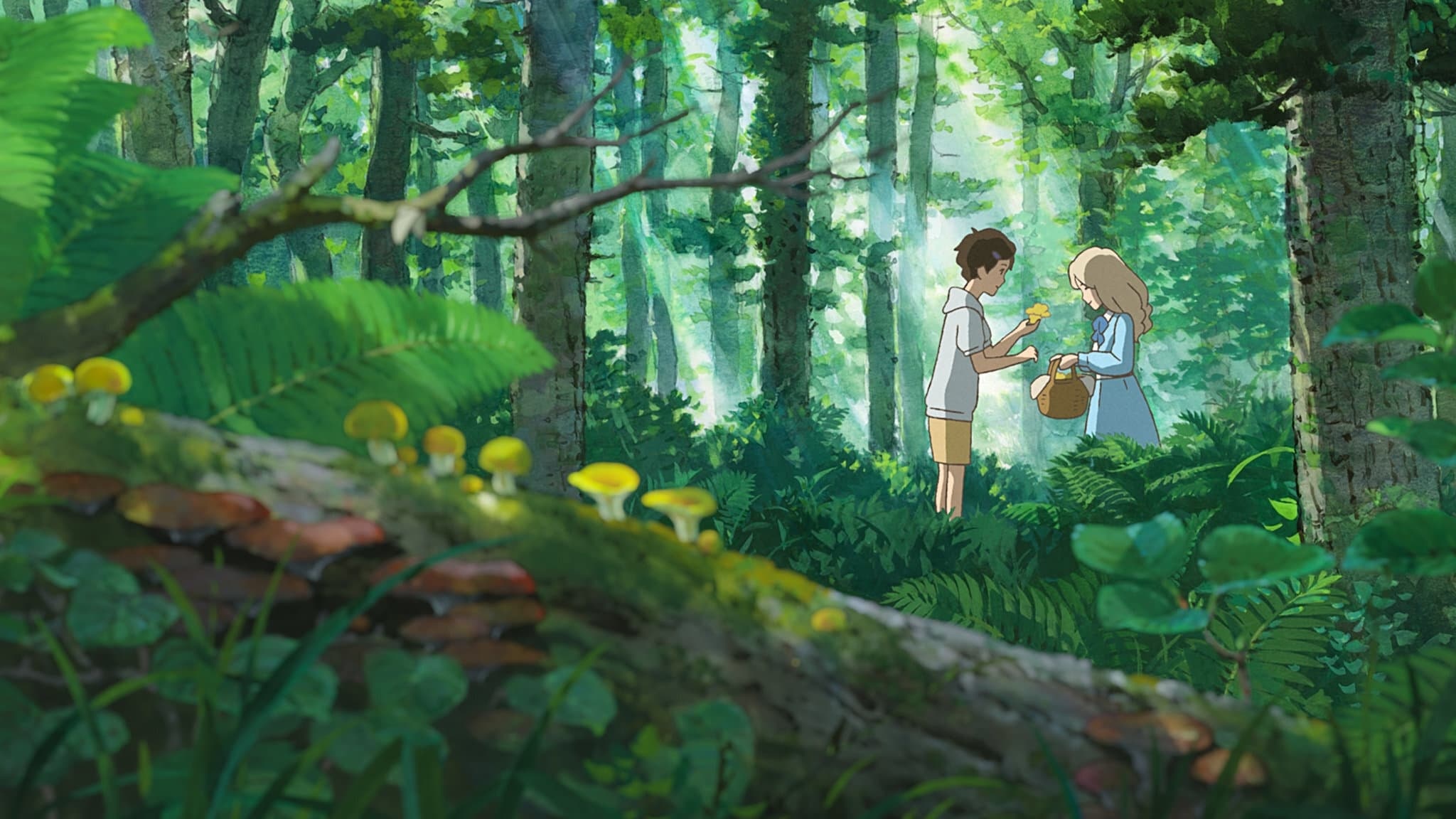 When Marnie Was There (Anime): The final work for Studio Ghibli, 2014, Animator Makiko Futaki. 2050x1160 HD Background.