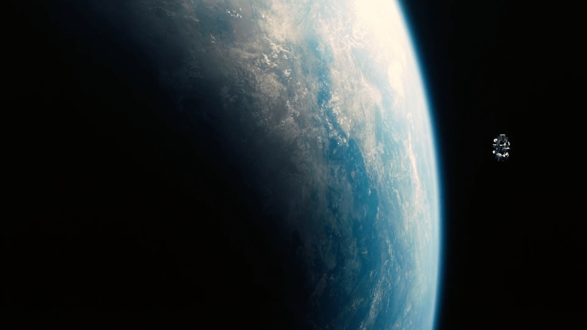 Interstellar: One of Christopher Nolan's most beloved movies, Universe, Planet. 1920x1080 Full HD Background.