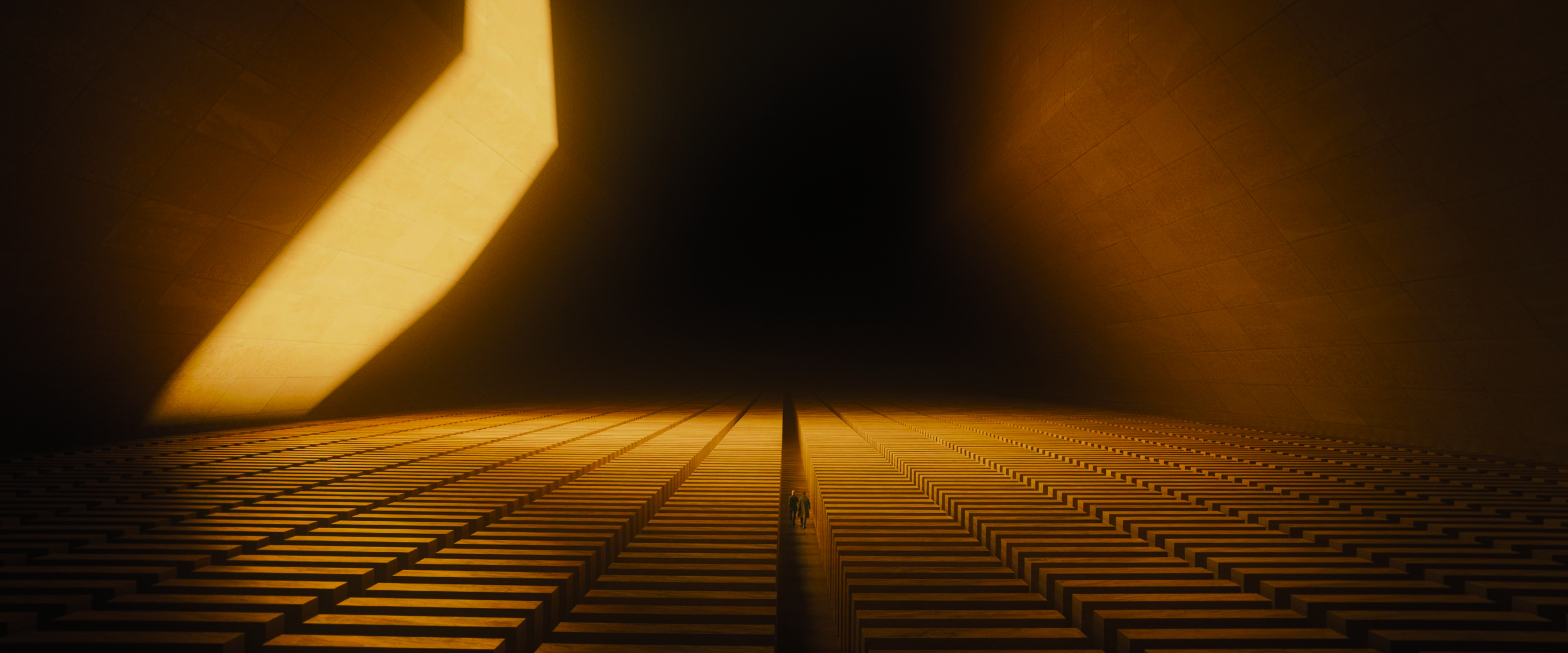 Blade Runner 2049 wallpaper, 4K resolution, Mind-bending visuals, Reality is my mind, 3840x1600 Dual Screen Desktop