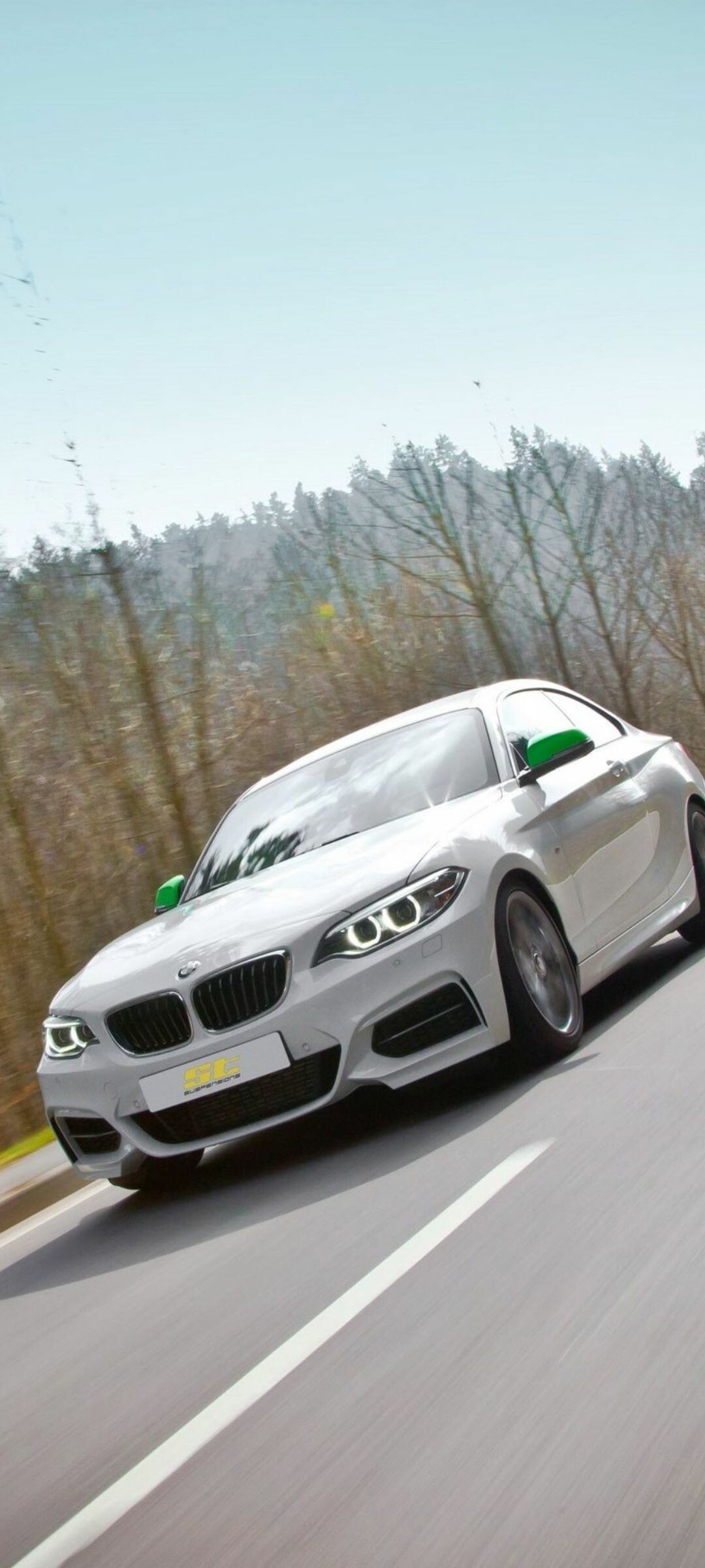 BMW 2 Series: A German automotive manufacturer of luxury vehicles, C-segment. 1080x2400 HD Wallpaper.
