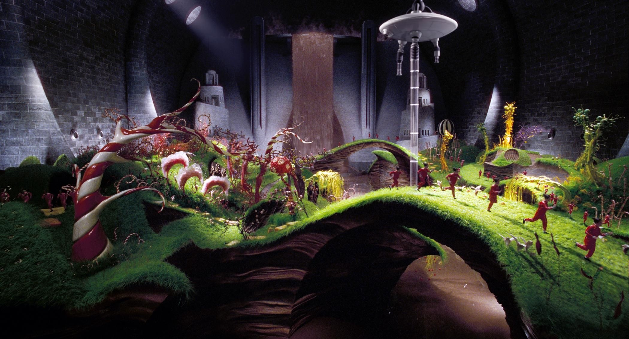 Charlie and the Chocolate Factory, 96 wallpapers, Fantasy adventure, Tim Burton, 2100x1140 HD Desktop
