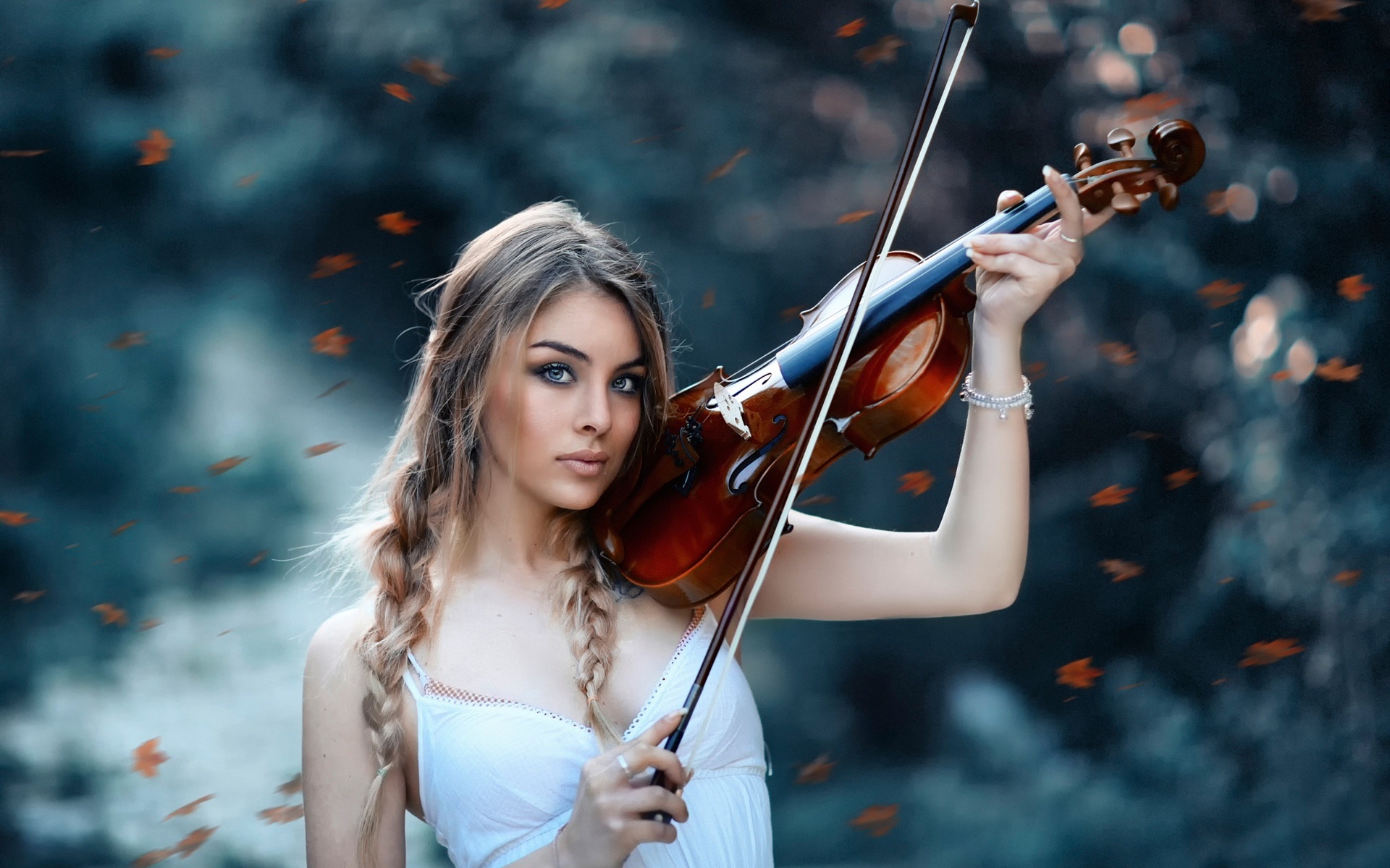 Violin: Folk Music And Fiddling, Musician, Highest-Pitched Instrument. 1920x1200 HD Wallpaper.