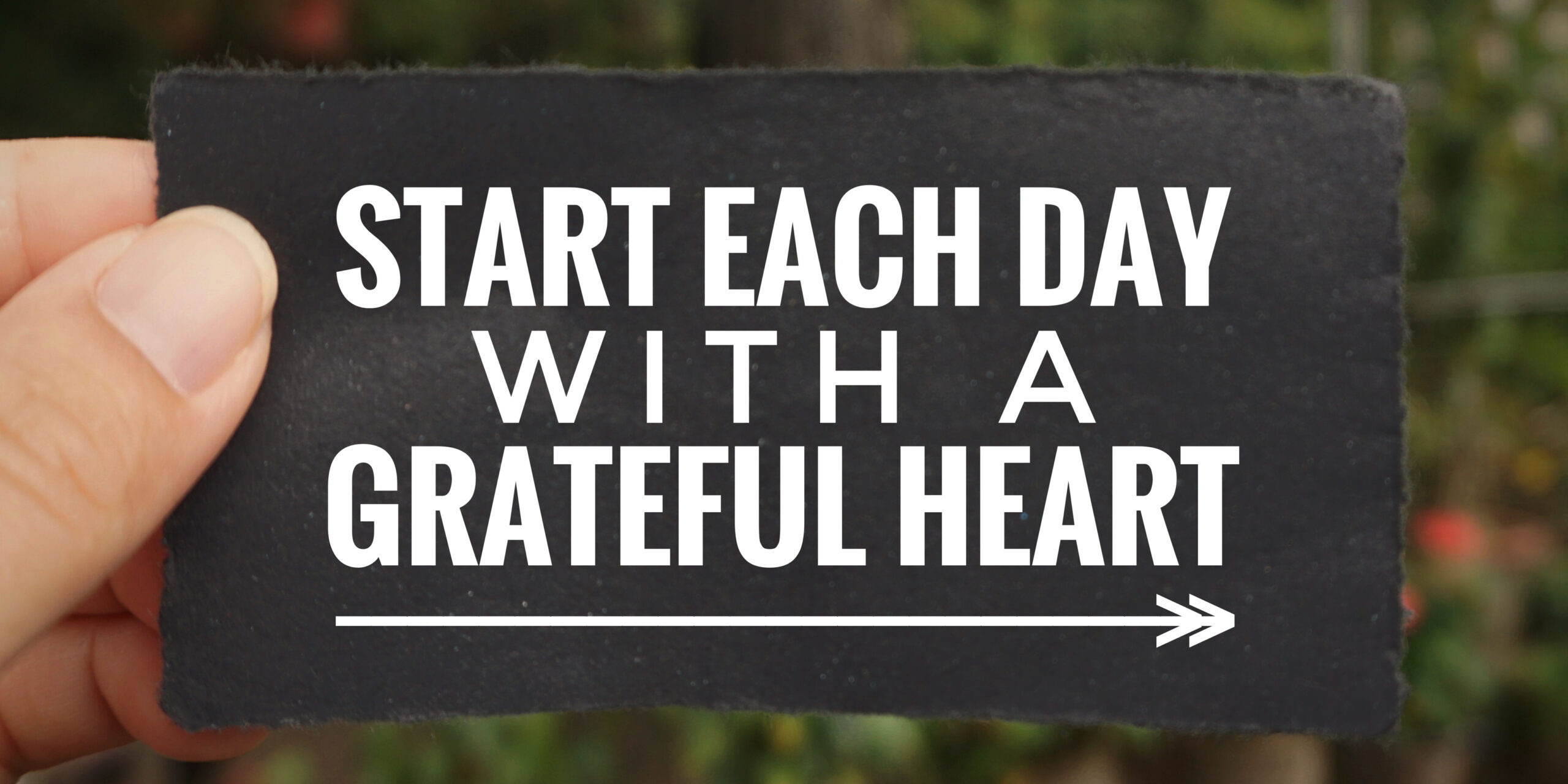 Gratitude: A grateful heart, Inviting positivity, Encouragement, The right mindset. 2560x1280 Dual Screen Wallpaper.