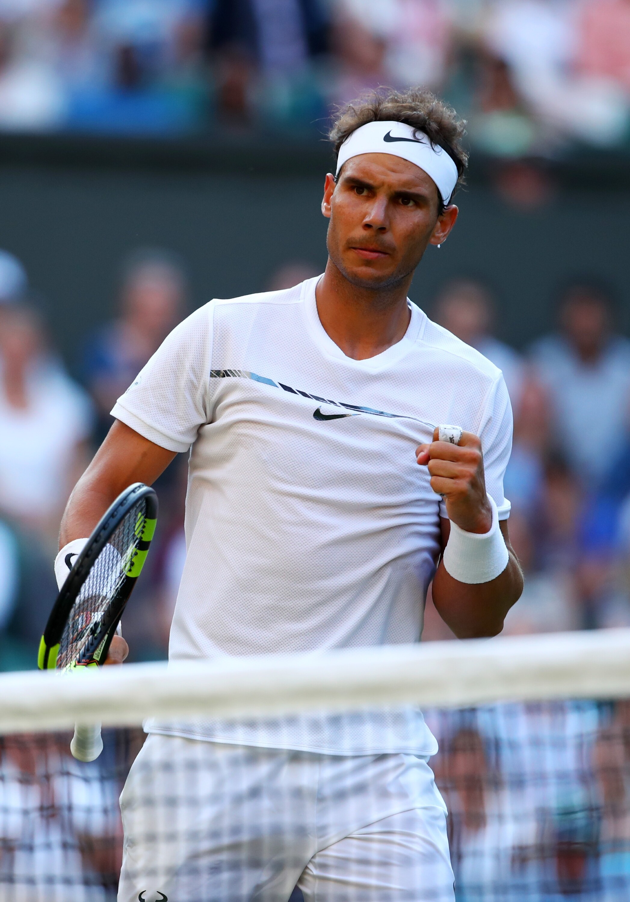 Rafael Nadal: Won the gentlemen's singles tennis title at the 2008 Wimbledon Championships. 2100x3000 HD Wallpaper.