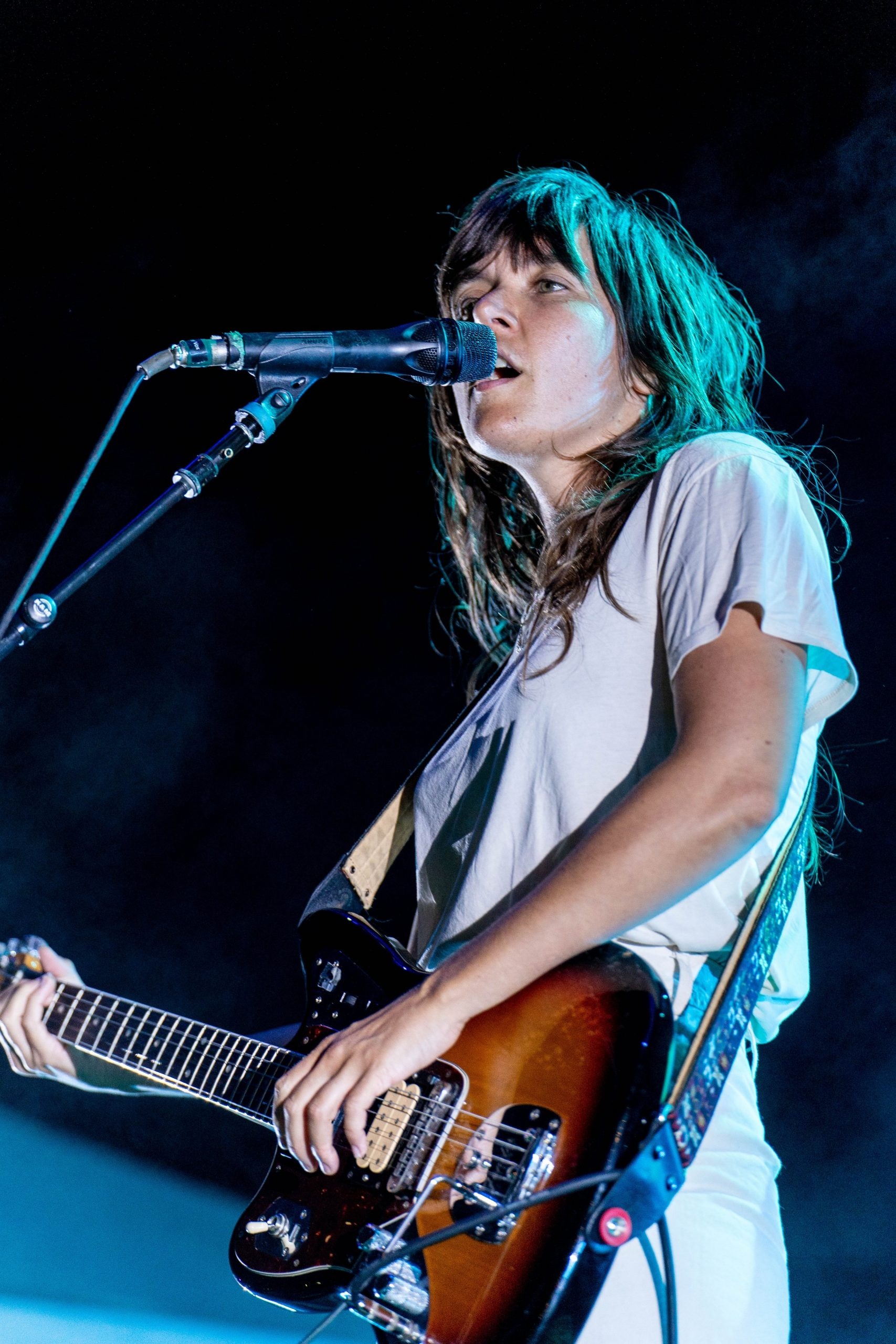 Courtney Barnett live performance, Salt Shed Gallery concert, Engaging musical experience, Chicago Music Guide, 1710x2560 HD Phone