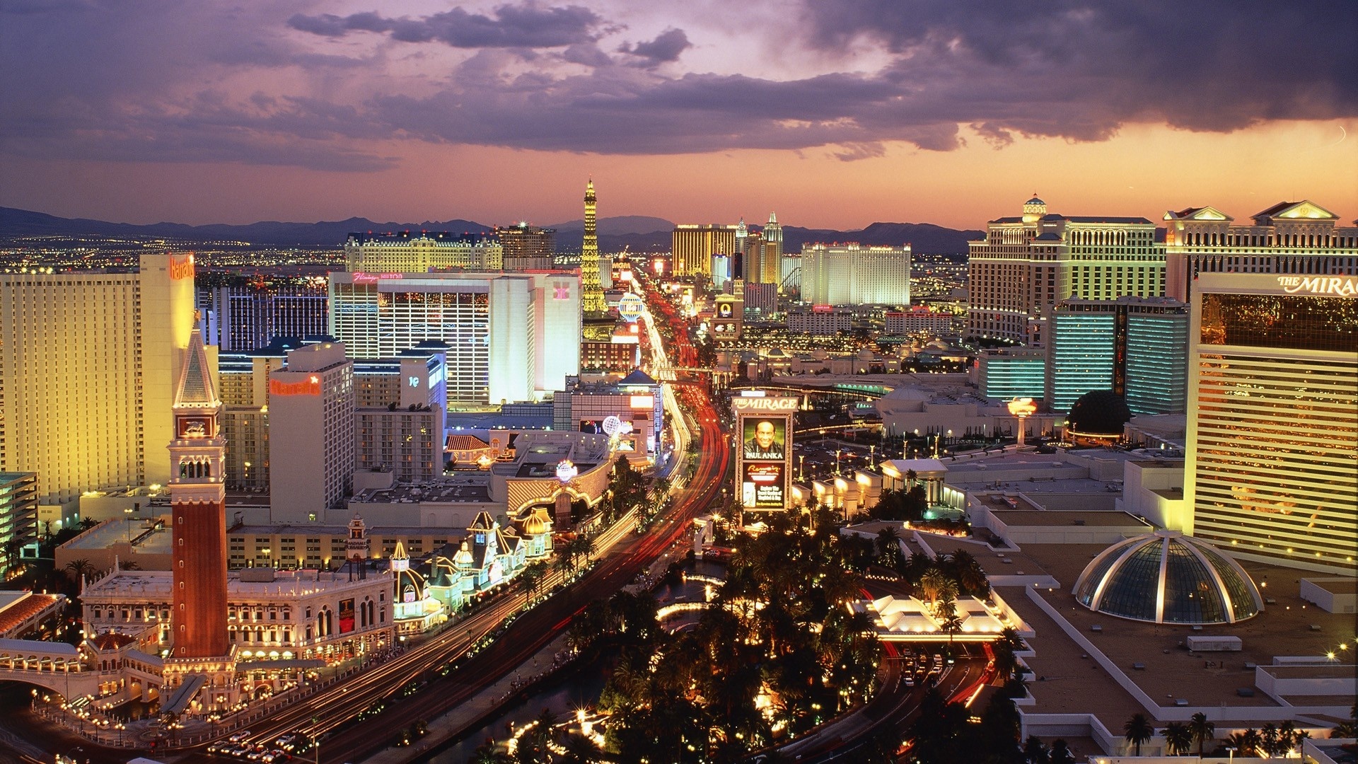 Las Vegas Skyline, High resolution, Cityscape, 1920x1080 Full HD Desktop