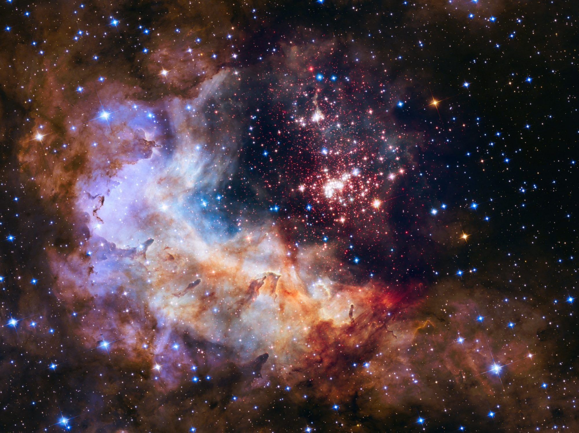 Webb's First Deep Field, Hubble Space Telescope, History, Facts, 2000x1500 HD Desktop