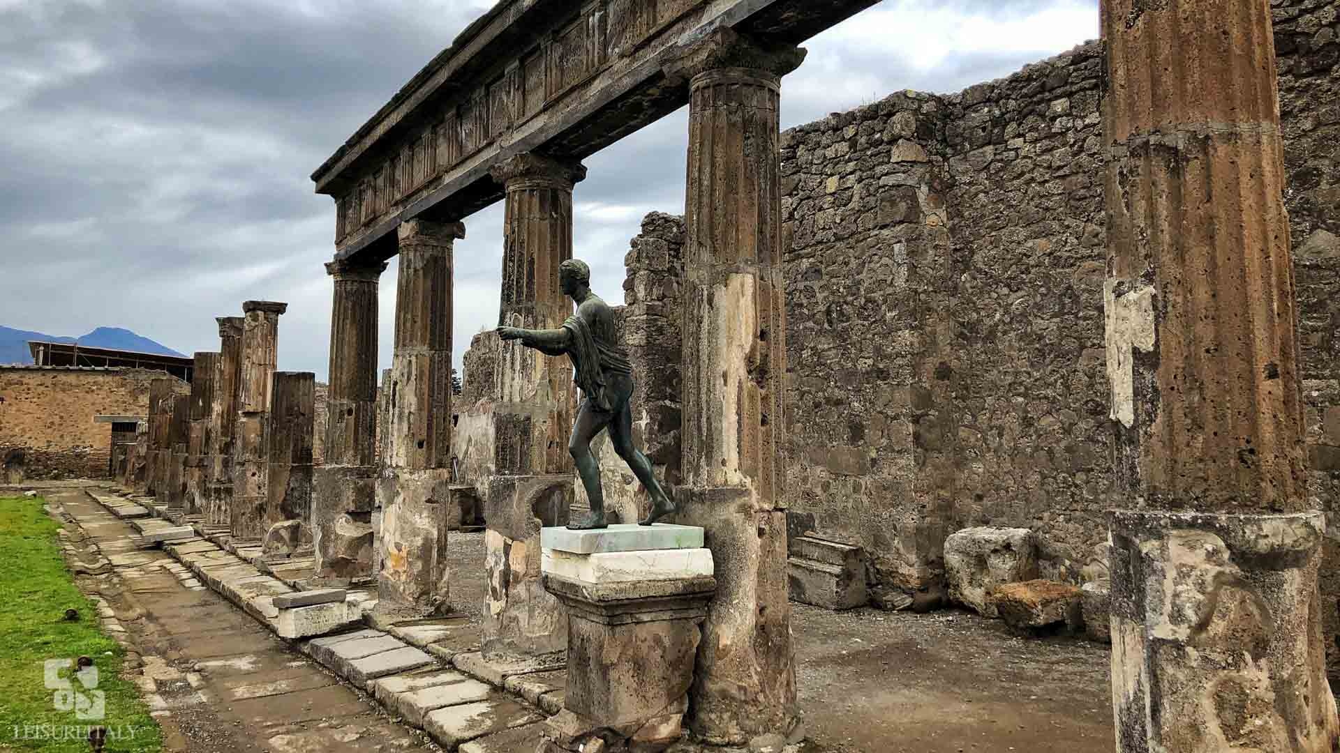 Antike Ruinen von Pompeji, 1920x1080 Full HD Desktop