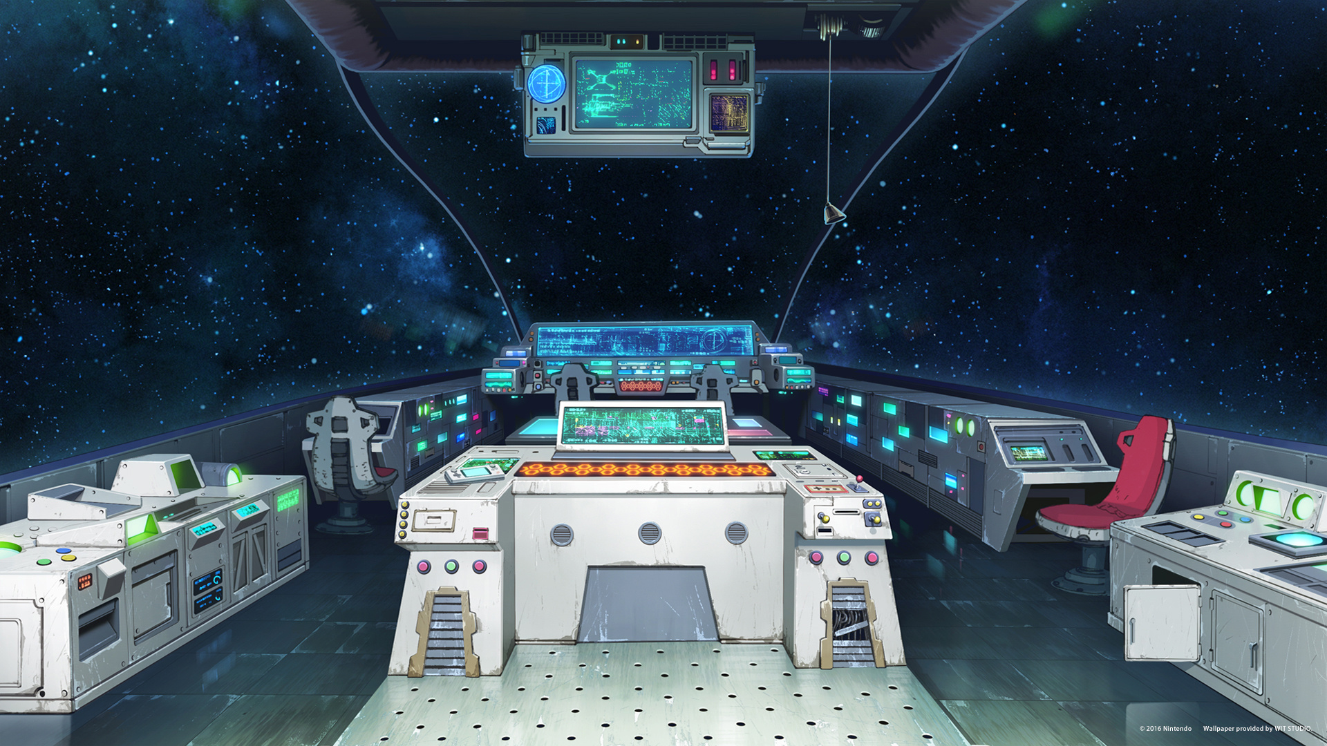 Star Fox zoom background, Animated game theme, Retro gaming nostalgia, Space adventure, 1920x1080 Full HD Desktop