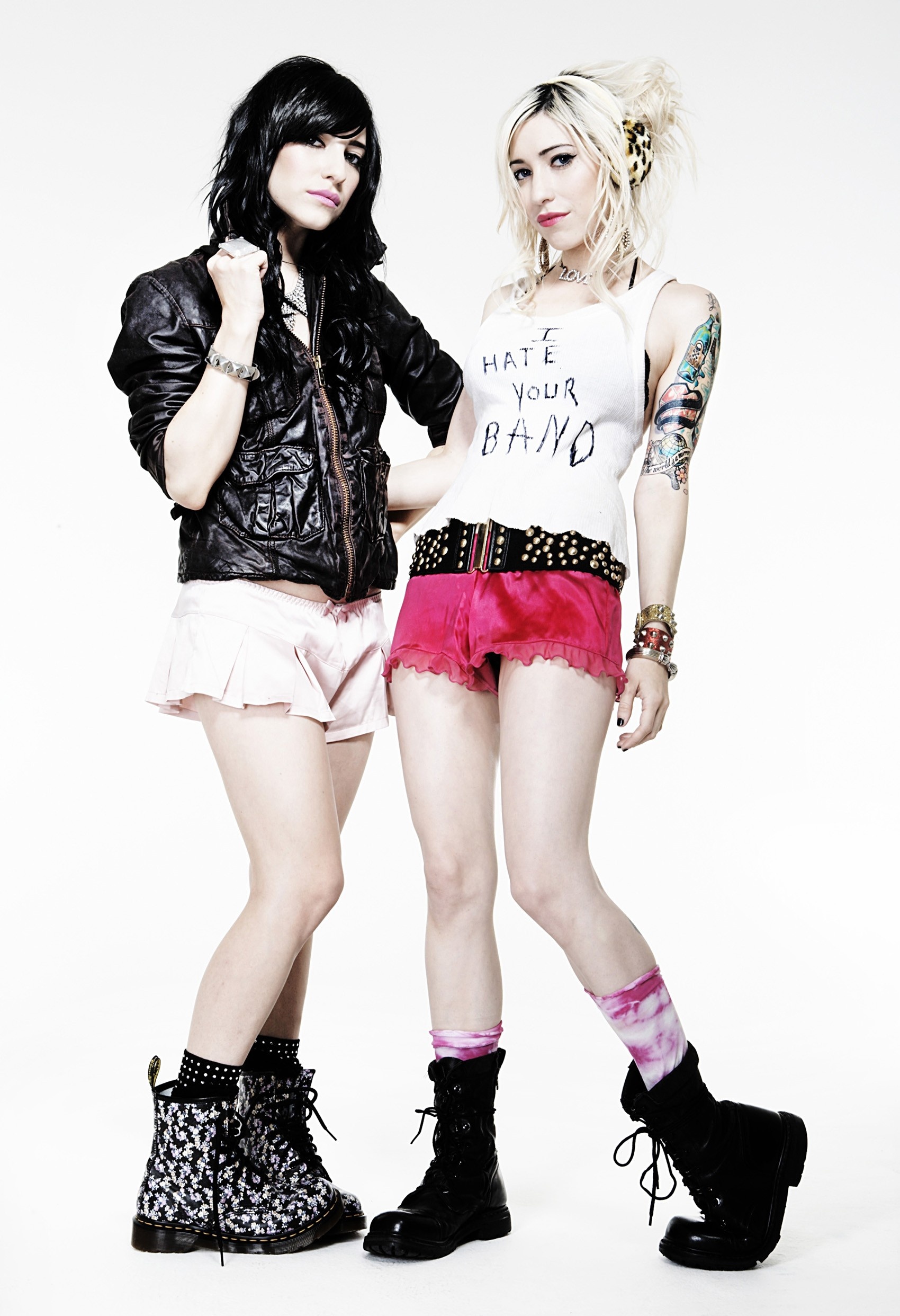 The Veronicas, Fashion photoshoot, Model, Costume and footwear, 1700x2490 HD Phone