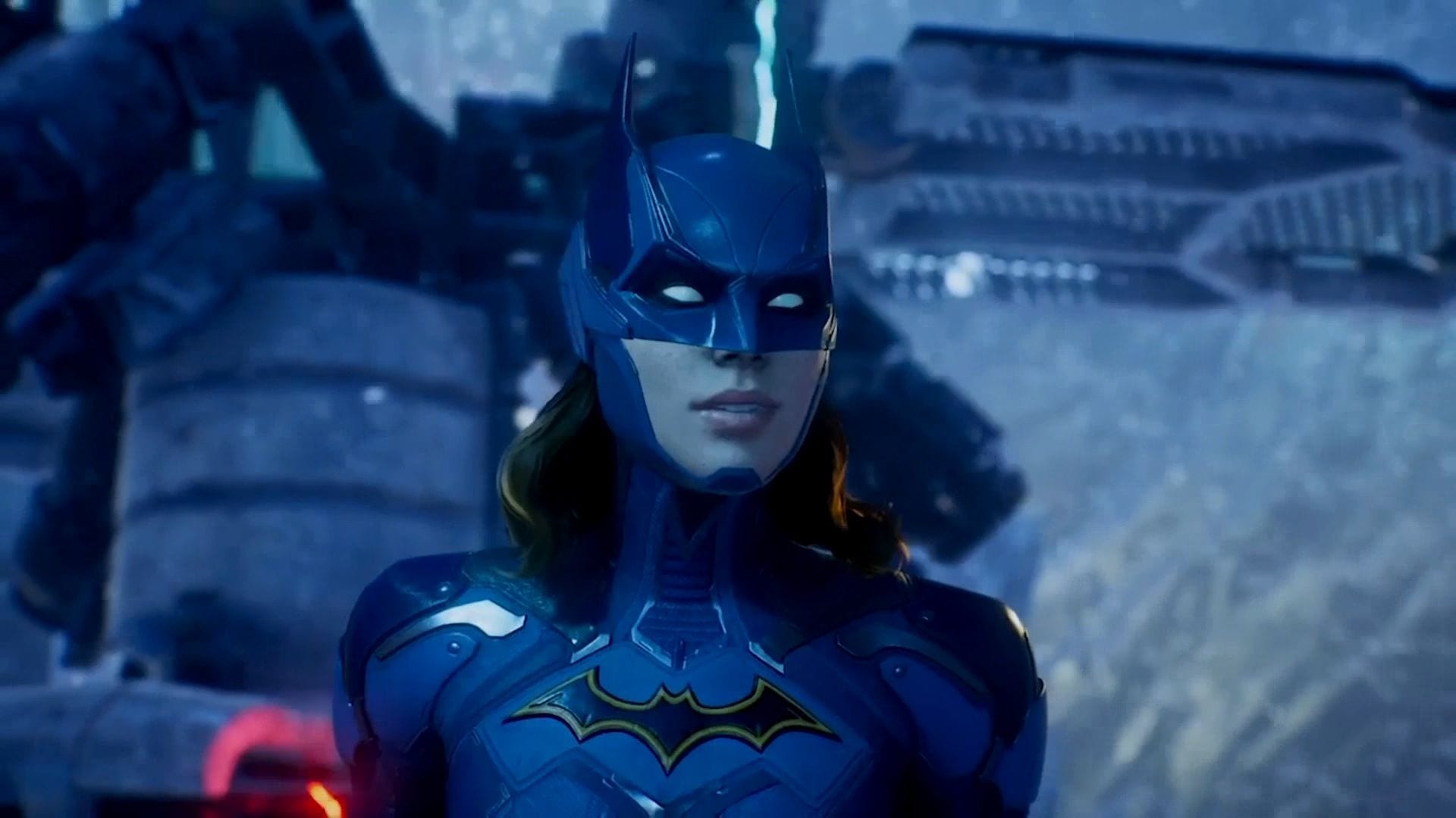 Gotham Knights (Game): Batgirl, Barbara Gordon, Signature weapon is the tonfa. 1920x1080 Full HD Background.