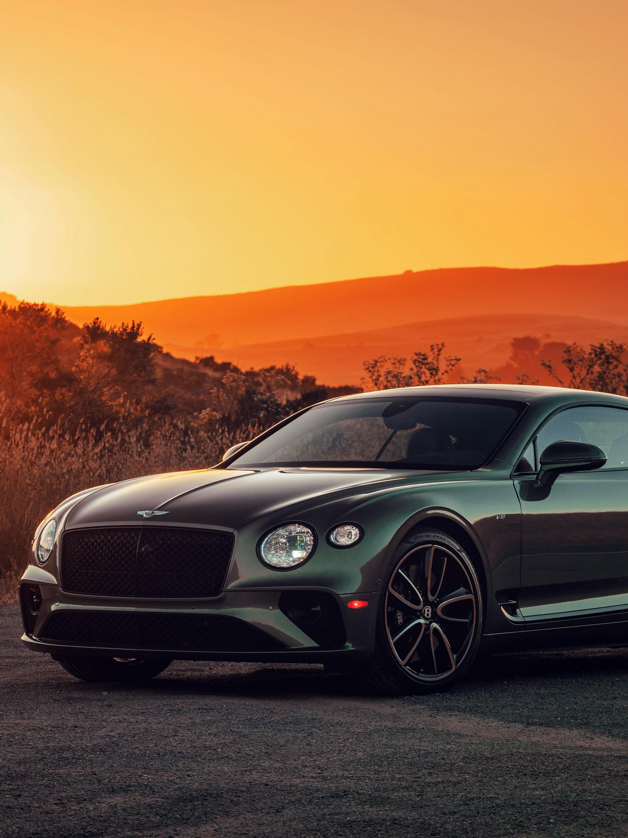 Bentley Continental GT, Pikes Peak 2019, Wallpapers, High Quality, 2050x2740 HD Phone