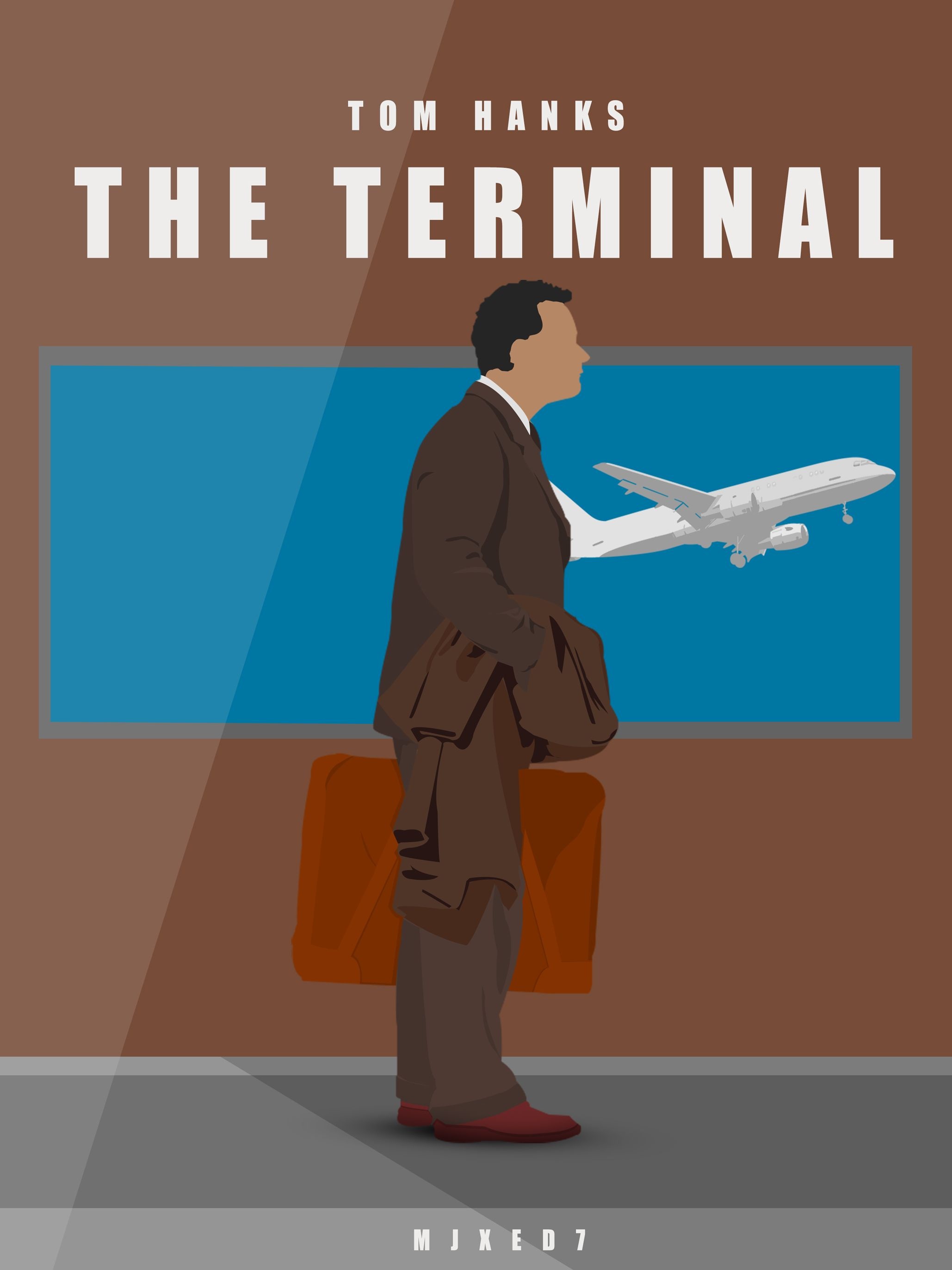 Terminal movie, Tom Hanks' brilliance, Spielberg's direction, Captivating poster, 2060x2750 HD Phone