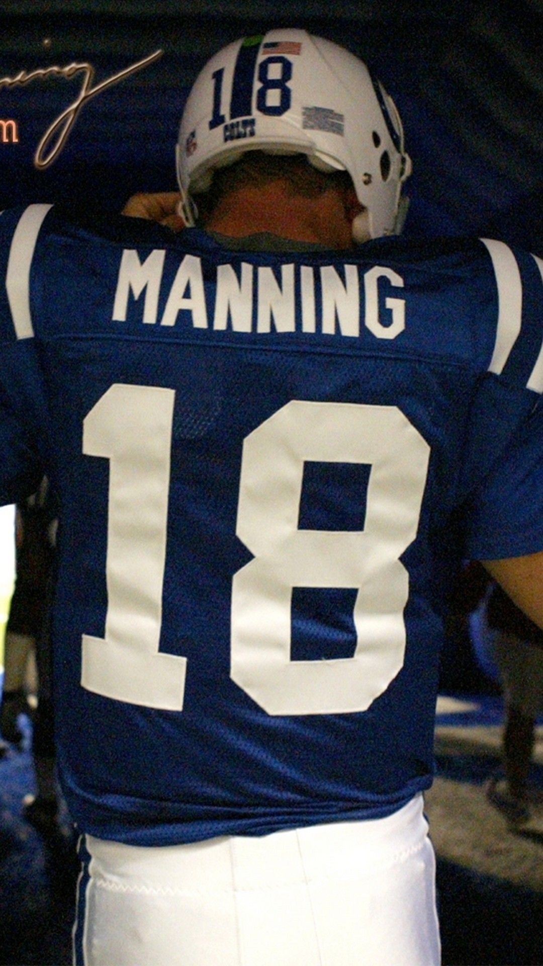 Peyton Manning, Indianapolis Colts, NFL football, HD wallpaper, 1080x1920 Full HD Phone
