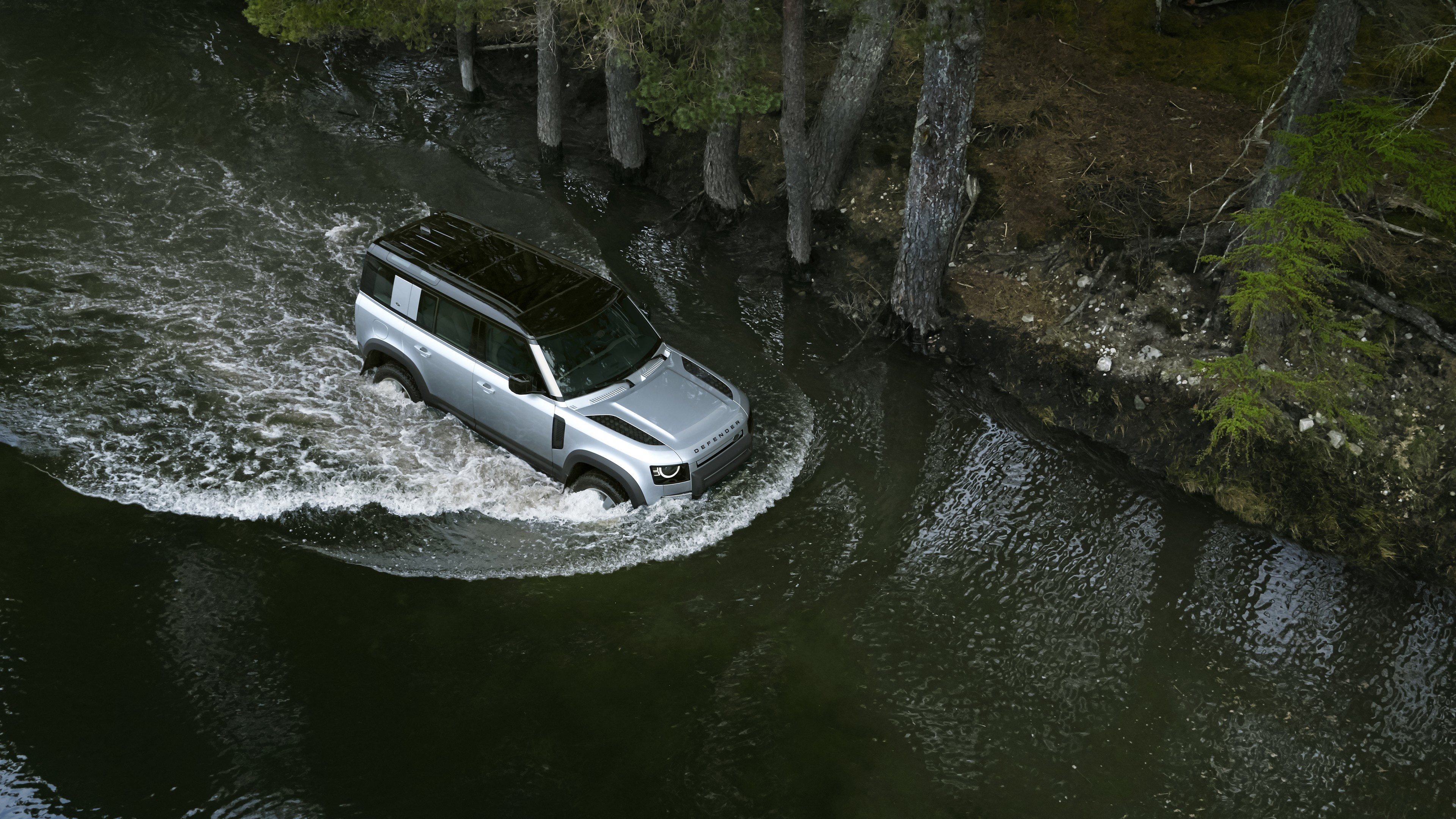 Land Rover Defender, Frankfurt Motor Show, SUV excellence, 2020 car, 3840x2160 4K Desktop