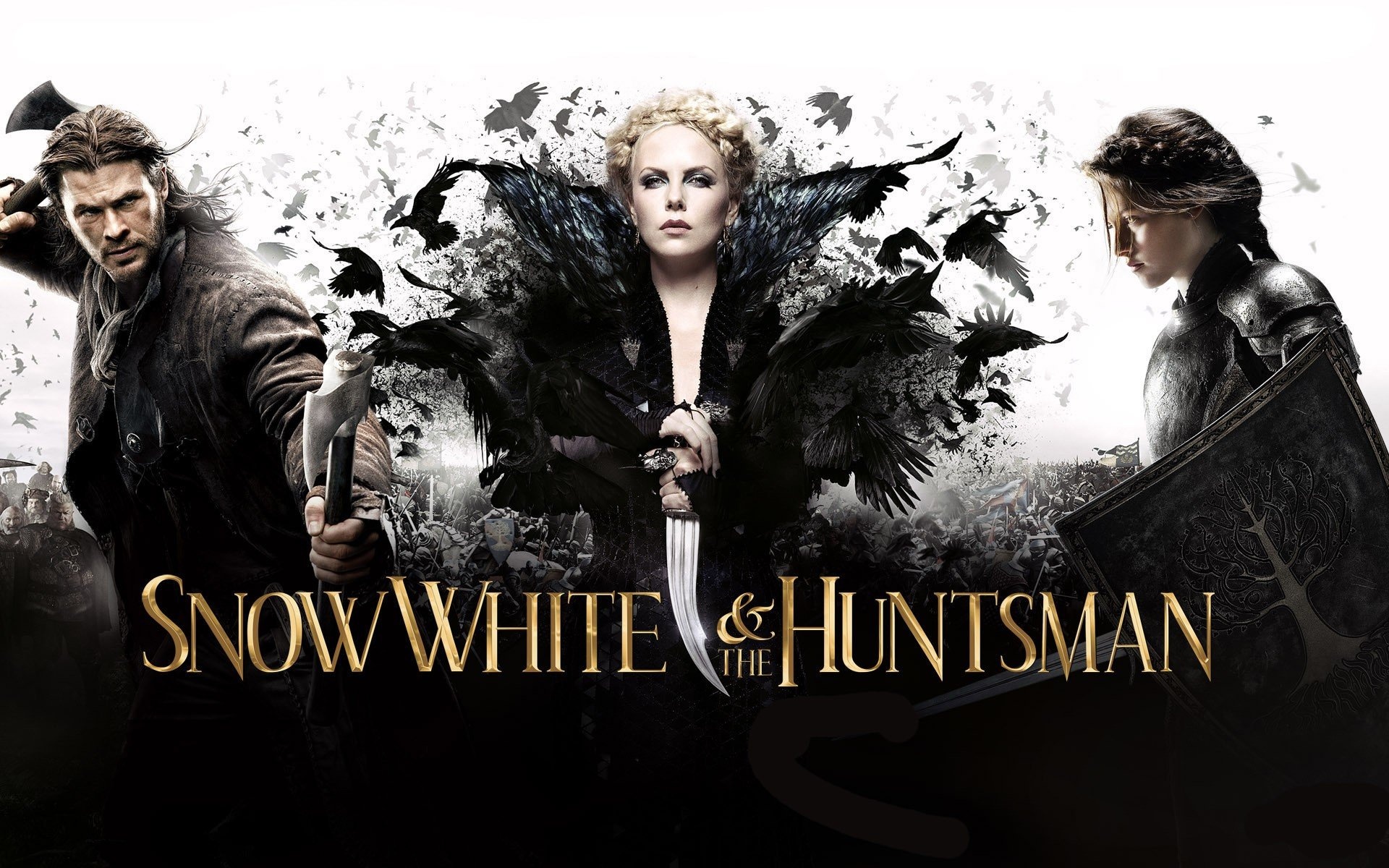 Chris Hemsworth, Huntsman, Snow White, Kristen Stewart, 1920x1200 HD Desktop