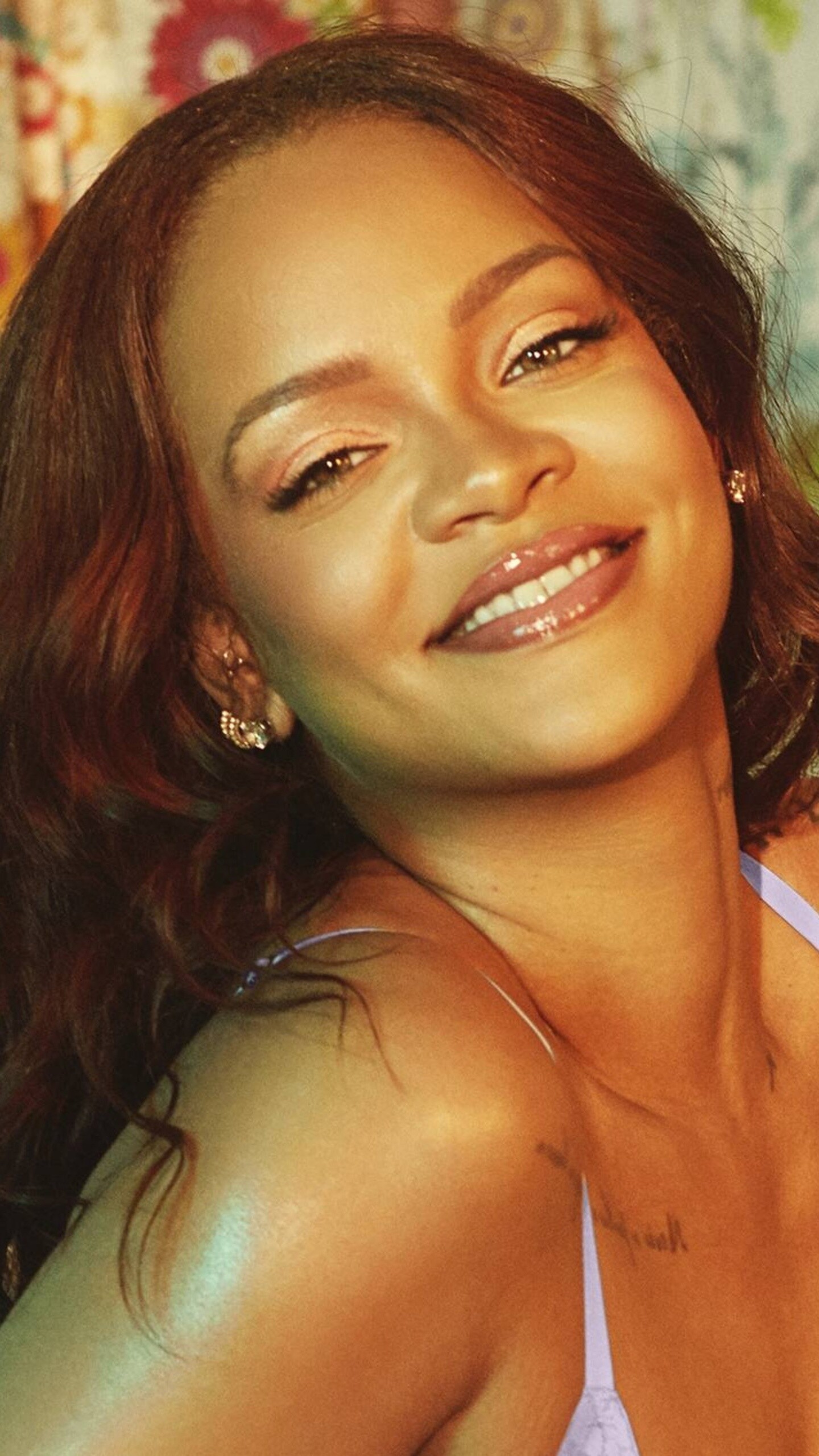 Rihanna: Singer, The founder of the nonprofit organization Clara Lionel Foundation. 1440x2560 HD Background.