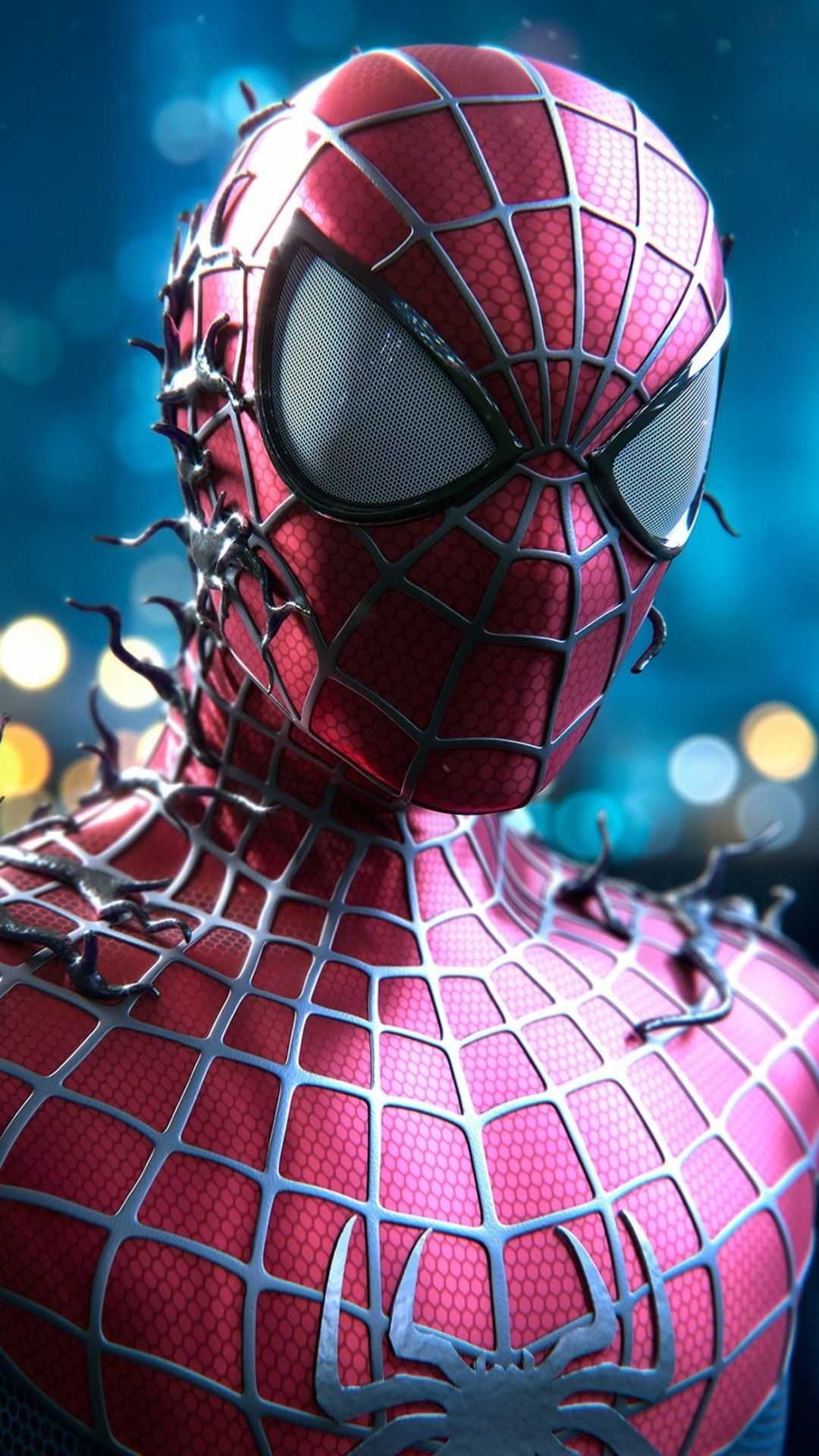 Phone Spider-Man wallpaper, Sun, 1080x1920 Full HD Handy