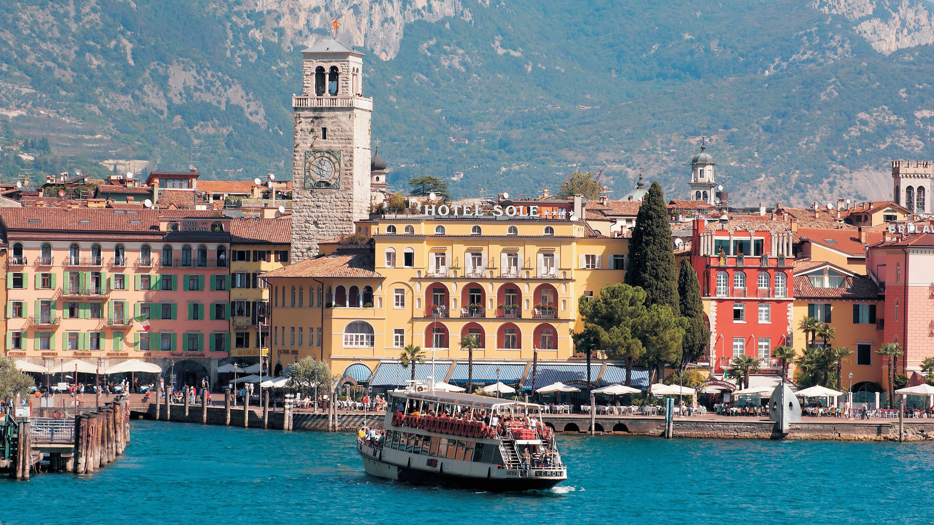 Residence Marina Riva del Garda, Lake Garda retreat, One night free, Special offer, 1920x1080 Full HD Desktop