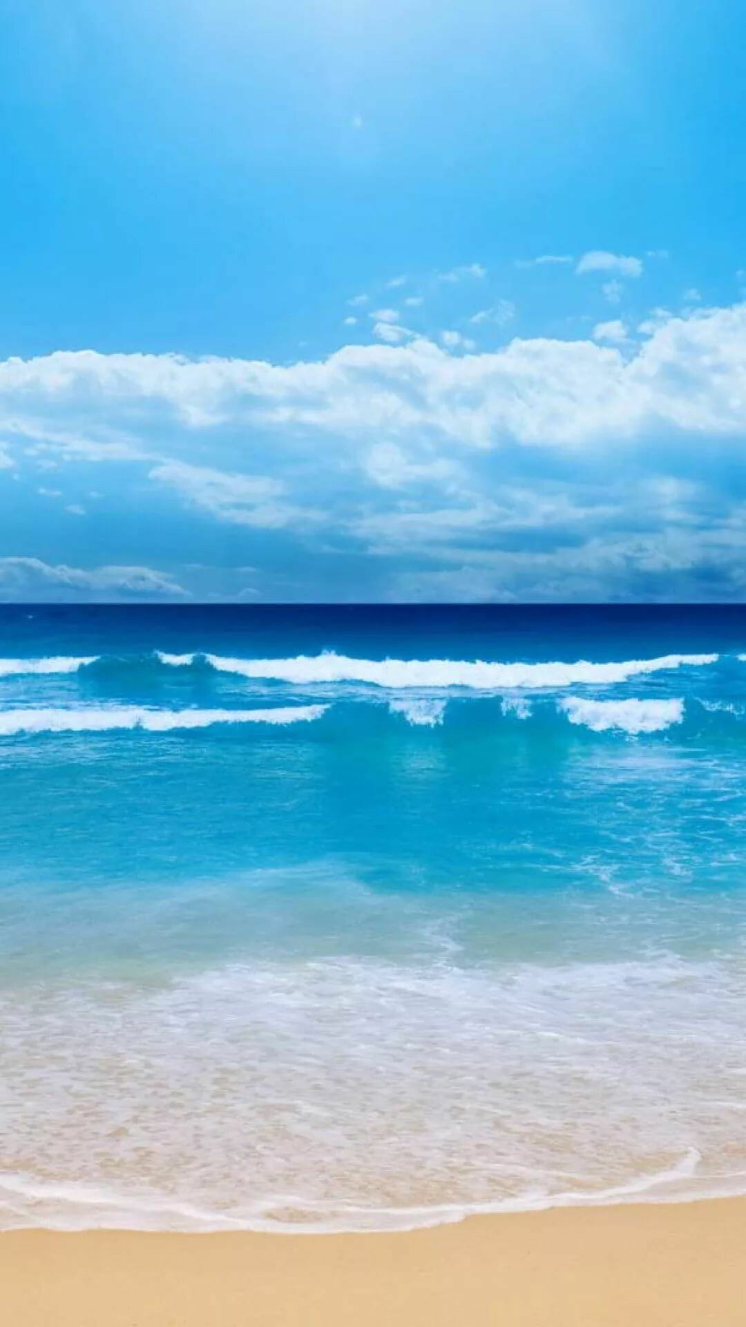 Summer: Eternal summertime, Beach vacations spots. 1080x1920 Full HD Wallpaper.