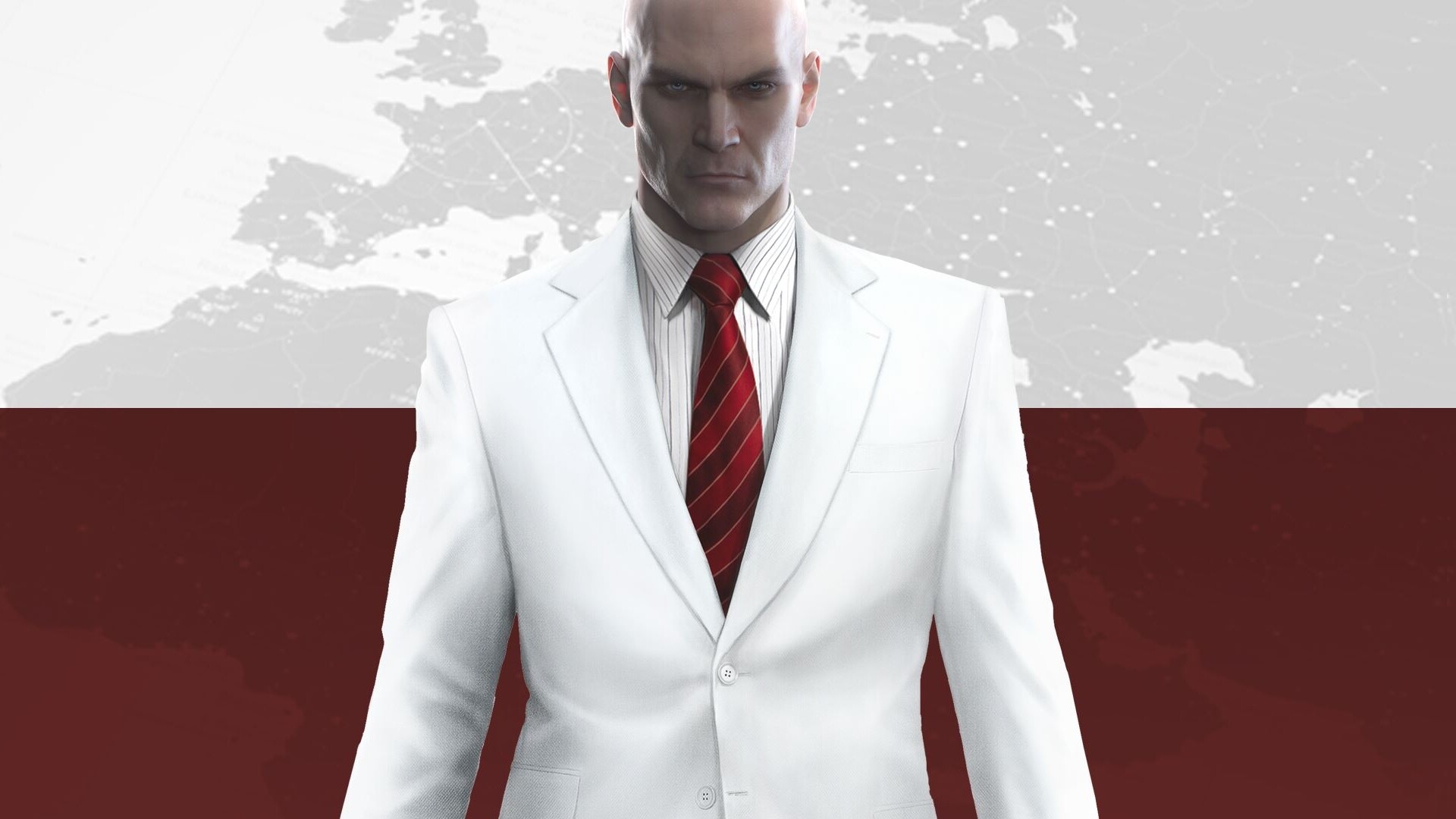 Hitman (Game): Regarded as one of the best assassins in video games by GamesRadar+. 1920x1080 Full HD Background.