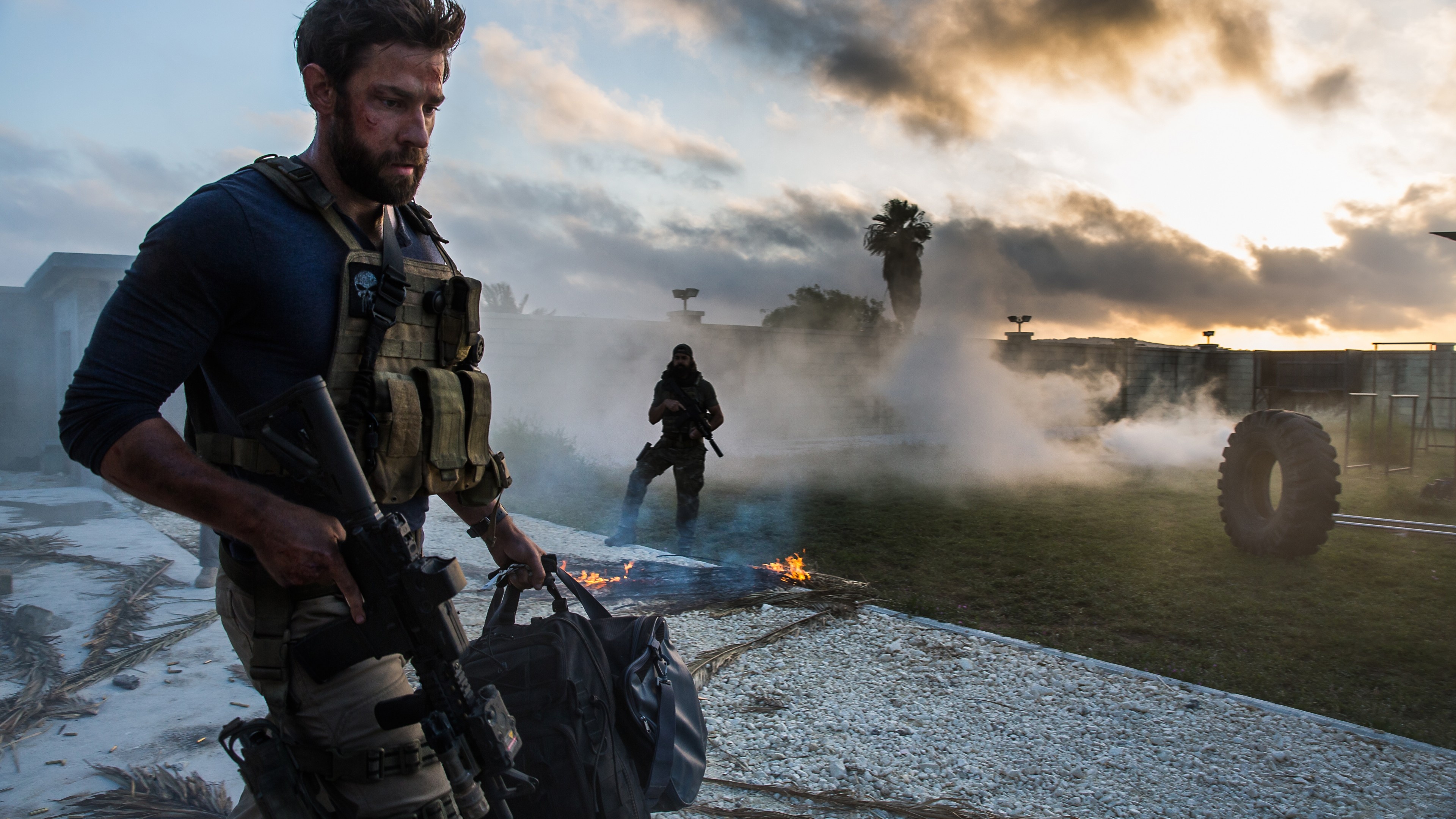 13 Hours movie, Benghazi soldiers, James Badge Dale, 2016 action film, 3840x2160 4K Desktop