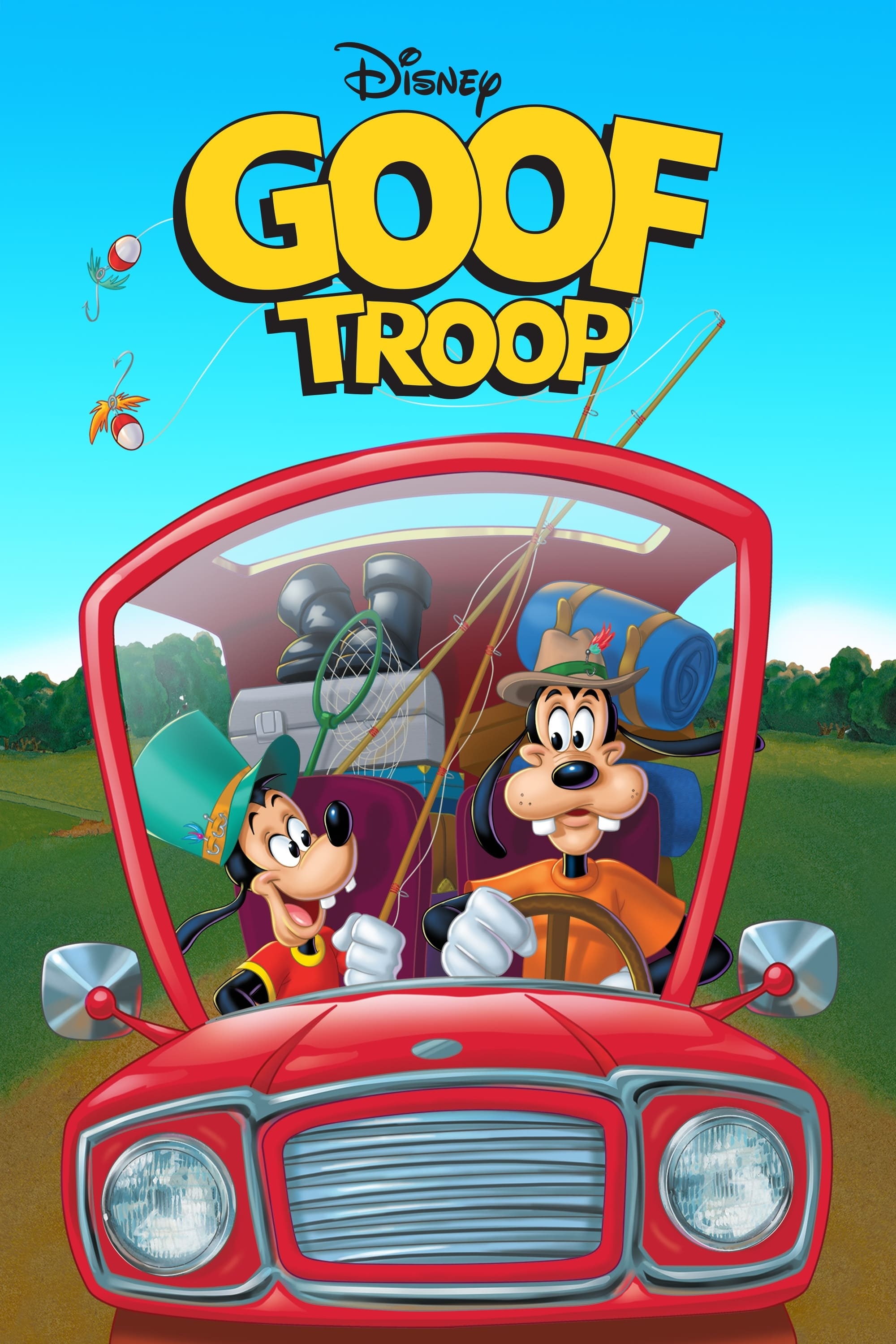 Goof Troop, Wacky neighbors, Silly shenanigans, Cartoon poster, 2000x3000 HD Handy
