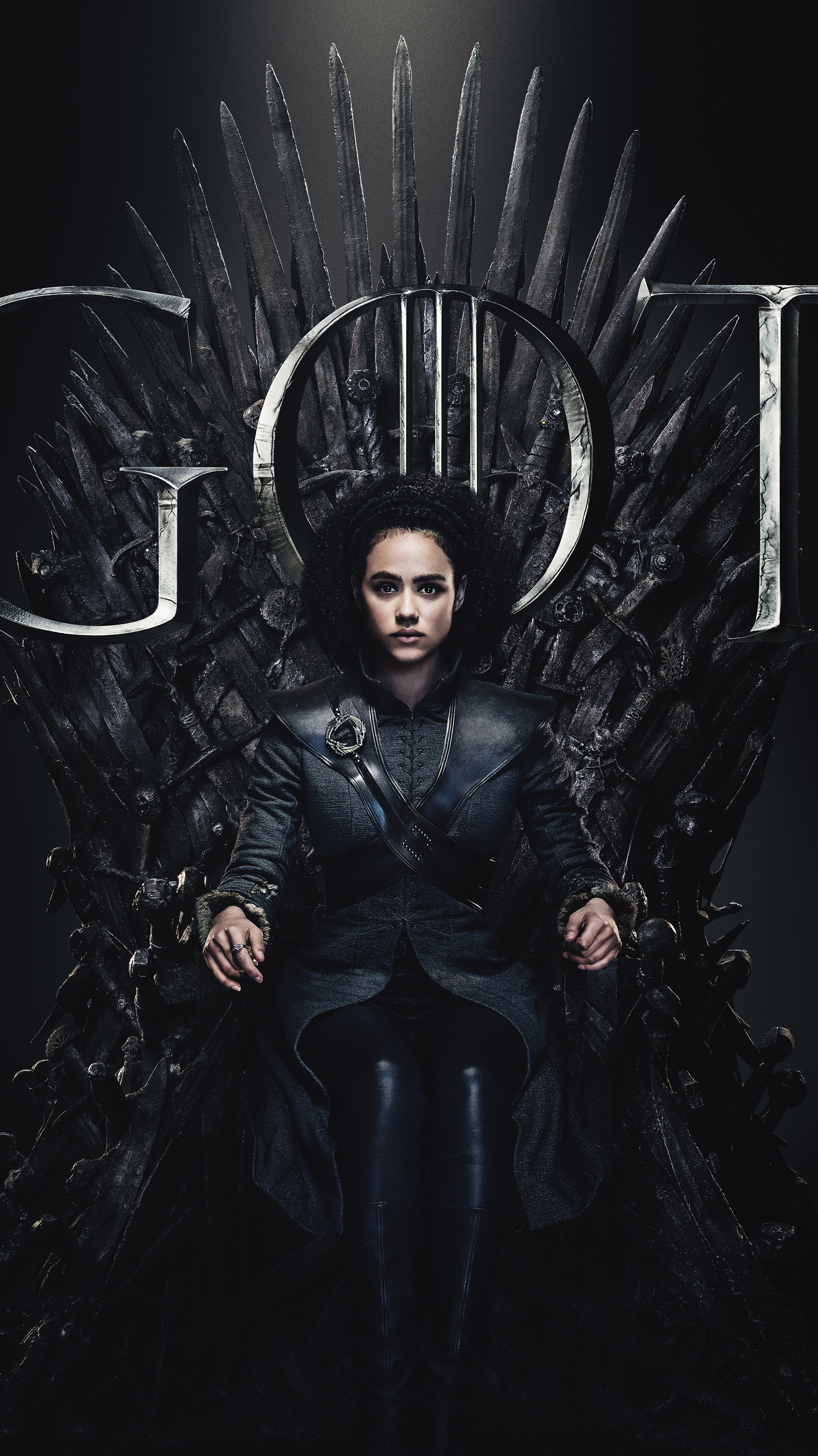 Game of Thrones: Missandei, portrayed by Nathalie Emmanuel, HBO series. 2160x3840 4K Wallpaper.