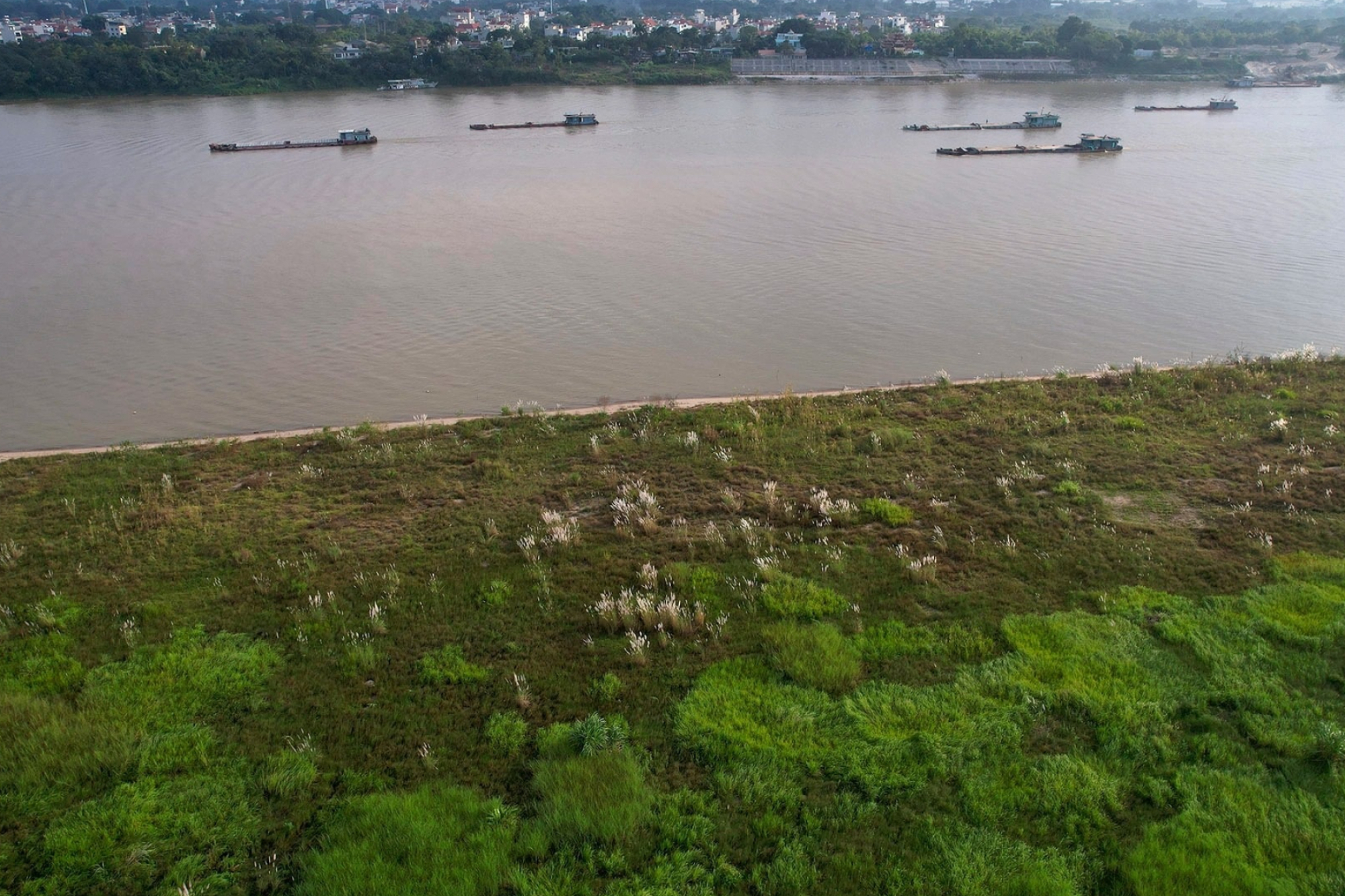 The Hong River, Unspoiled mudflats, Hanoi breaking news, 2000x1340 HD Desktop