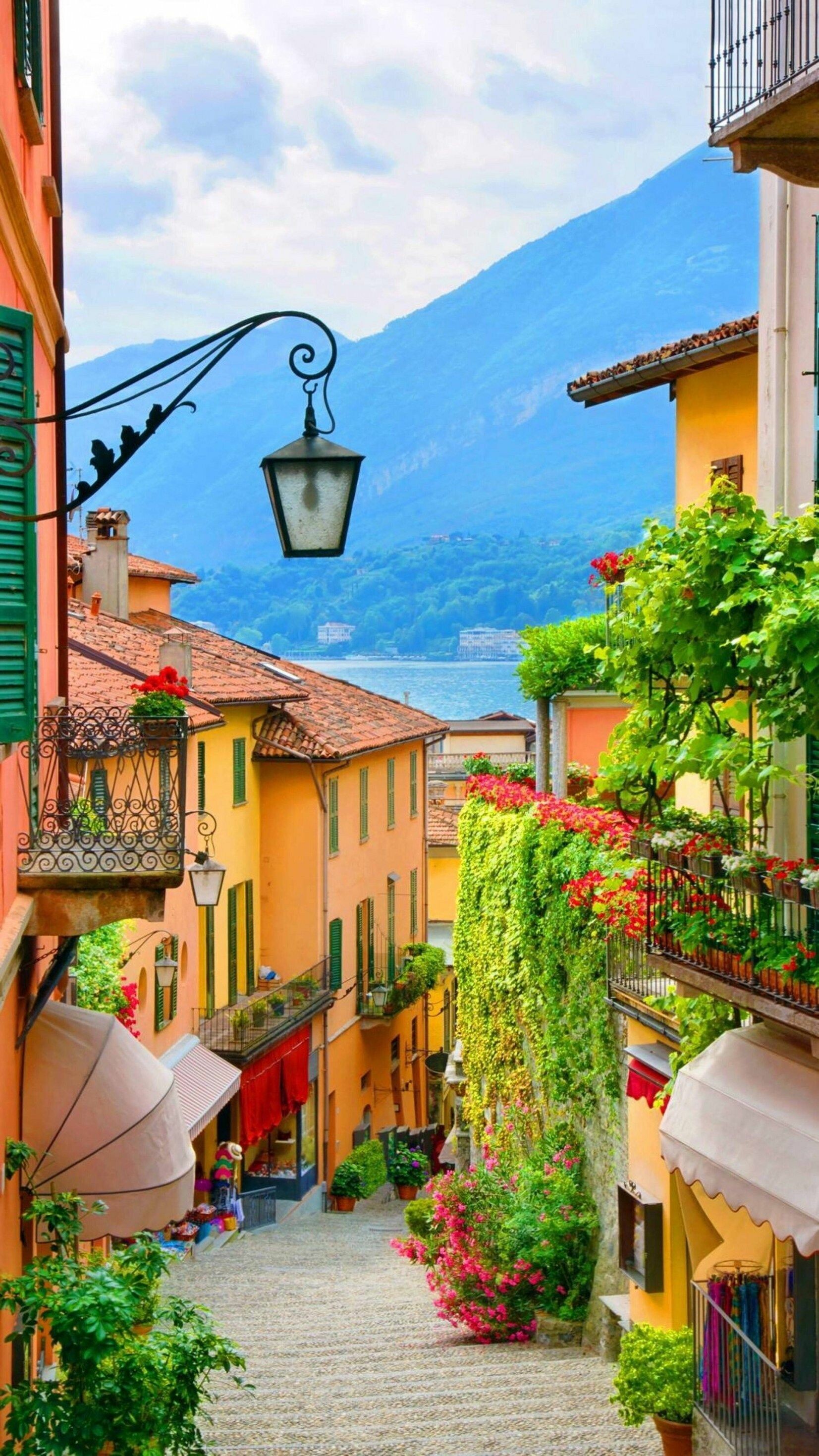 Italy: The world's fifth-most visited country, Bellagio. 1660x2940 HD Wallpaper.