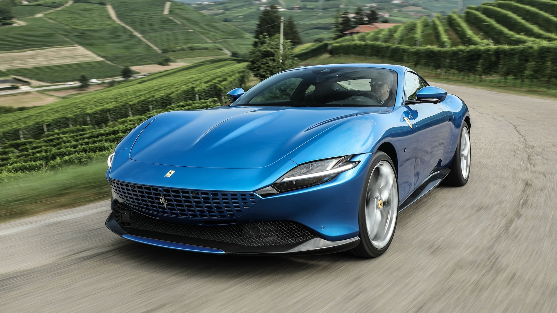 Ferrari Roma, Unforgettable driving experience, Breathtaking speed, Timeless elegance, 1920x1080 Full HD Desktop