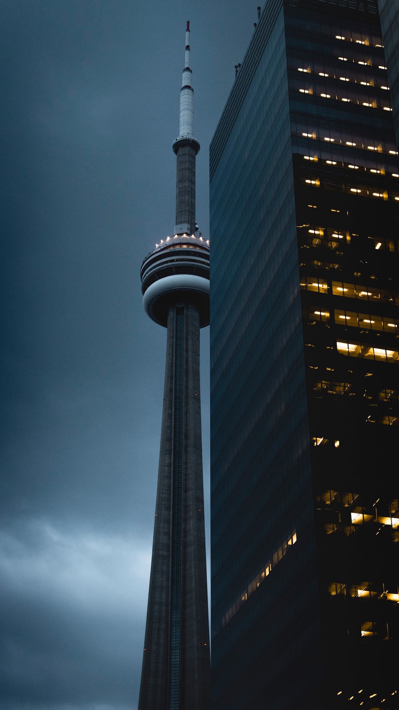 CN Tower, Canada, Niagara Falls, Mr. Hudson, 1280x2280 HD Phone
