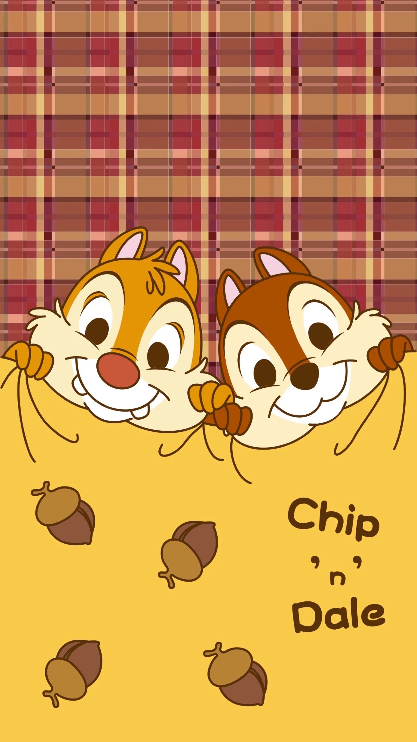 Chip 'n' Dale: Rescue Rangers, Playful wallpapers, Cartoonish charm, Disney animated series, 1600x2850 HD Phone