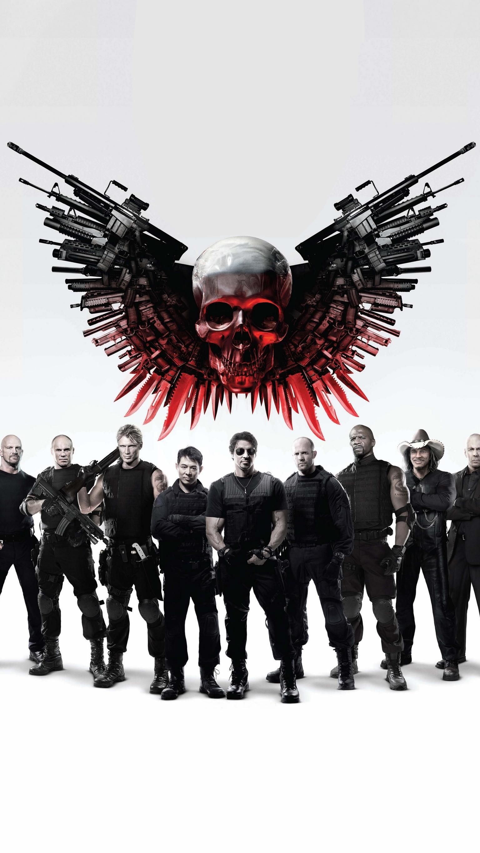 The Expendables 2010, Phone wallpaper, Sci-fi character art, Comedy movies, 1540x2740 HD Phone