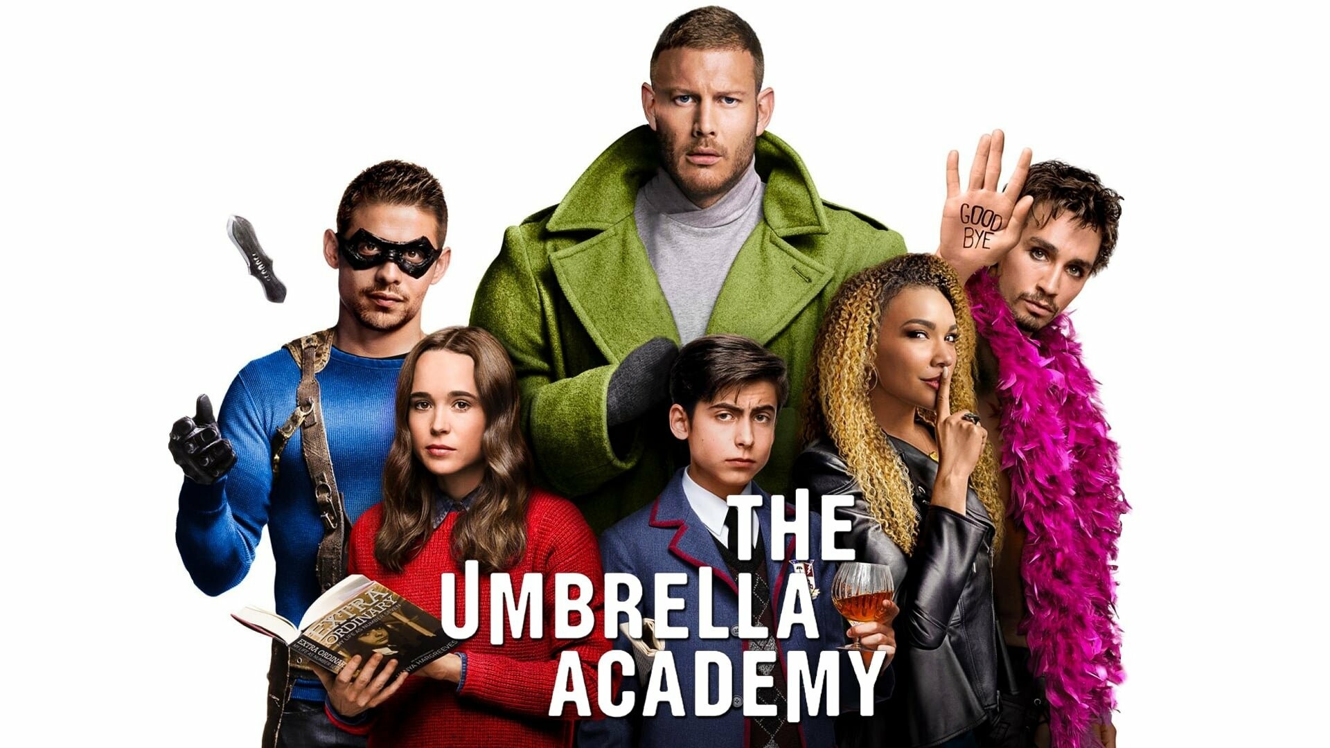 The Umbrella Academy: The series, Based on the comic book series of the same name created by Gerard Way, frontman of My Chemical Romance. 1920x1080 Full HD Background.