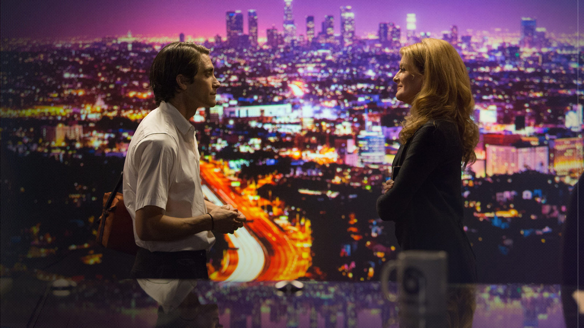 Nightcrawler movie, Jake Gyllenhaal, New York Times review, 2050x1160 HD Desktop