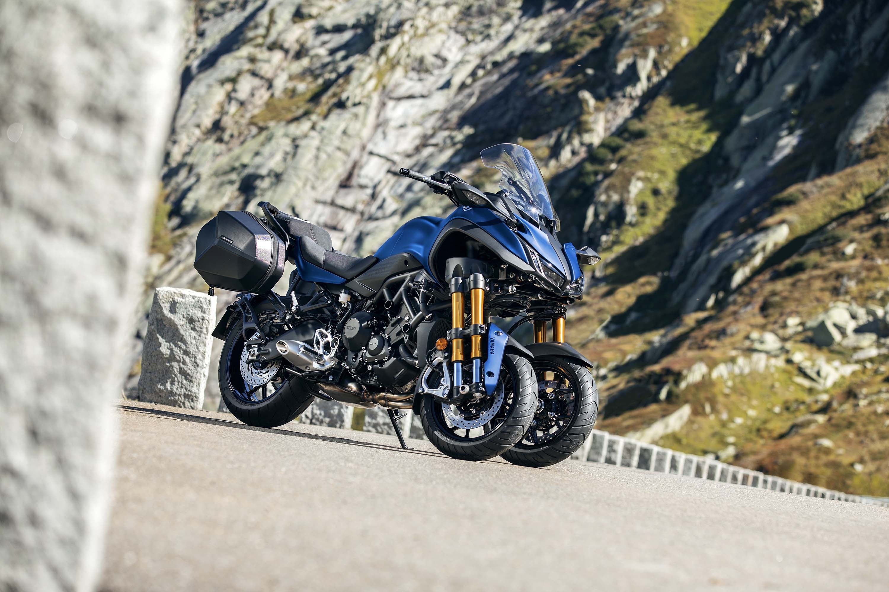 Yamaha Niken GT, Cover reveal, Adrenaline culture, Motorcycle speed, 3000x2000 HD Desktop