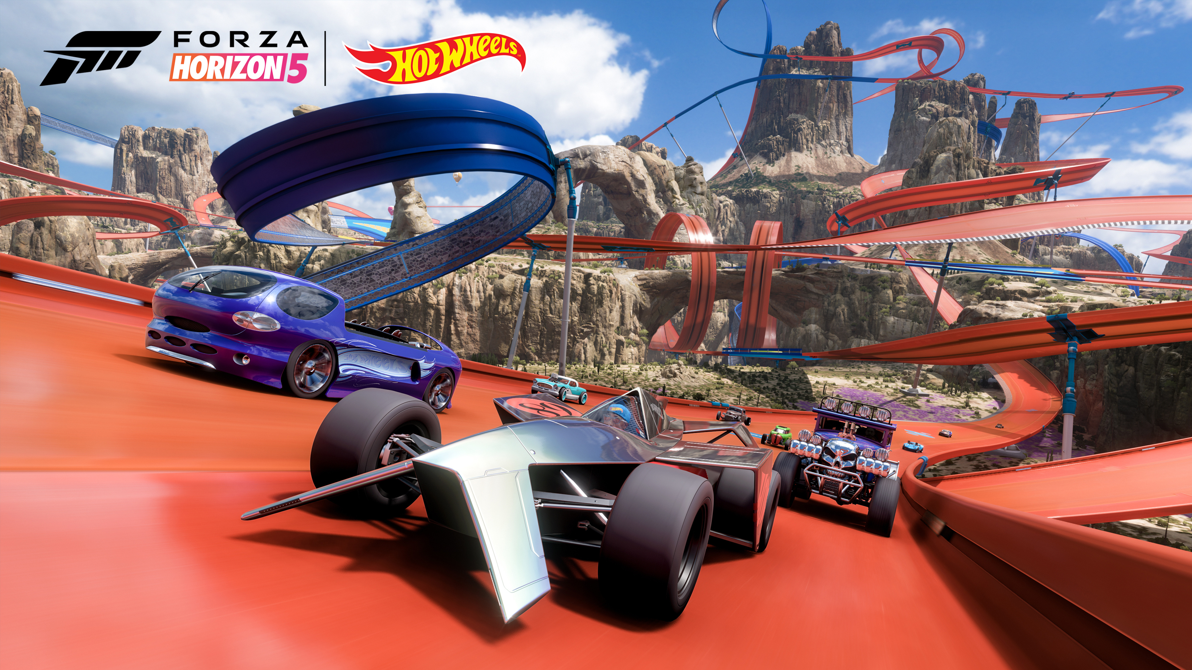 Hot Wheels, Forza Horizon 5, Racing paradise, Hot Wheels frenzy, 3840x2160 4K Desktop