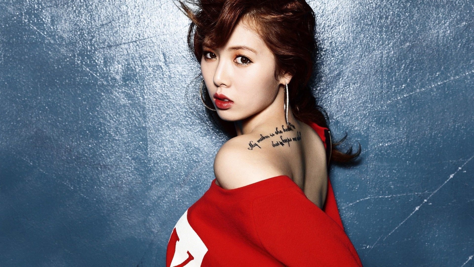 Kim Hyun-a, South Korean girl, Captivating wallpapers, K-pop music, 1920x1080 Full HD Desktop