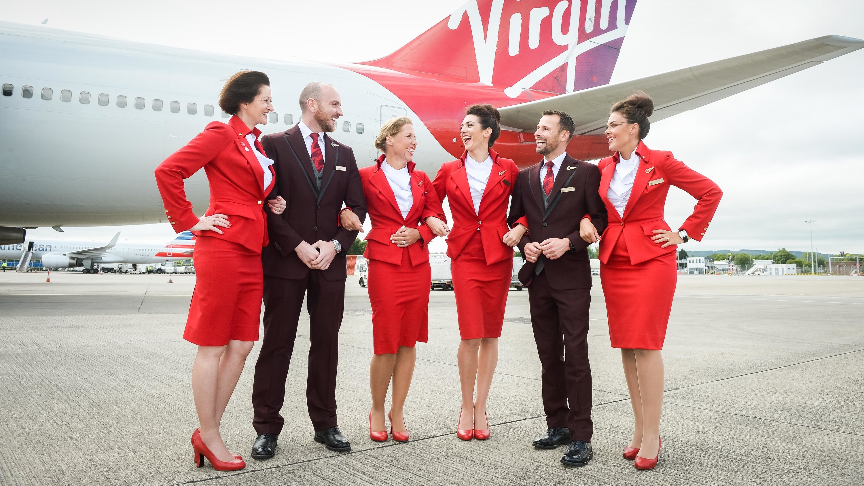 Flight Attendant, Virgin Atlantic's policy, Uniform changes, Positive changes, 3000x1690 HD Desktop