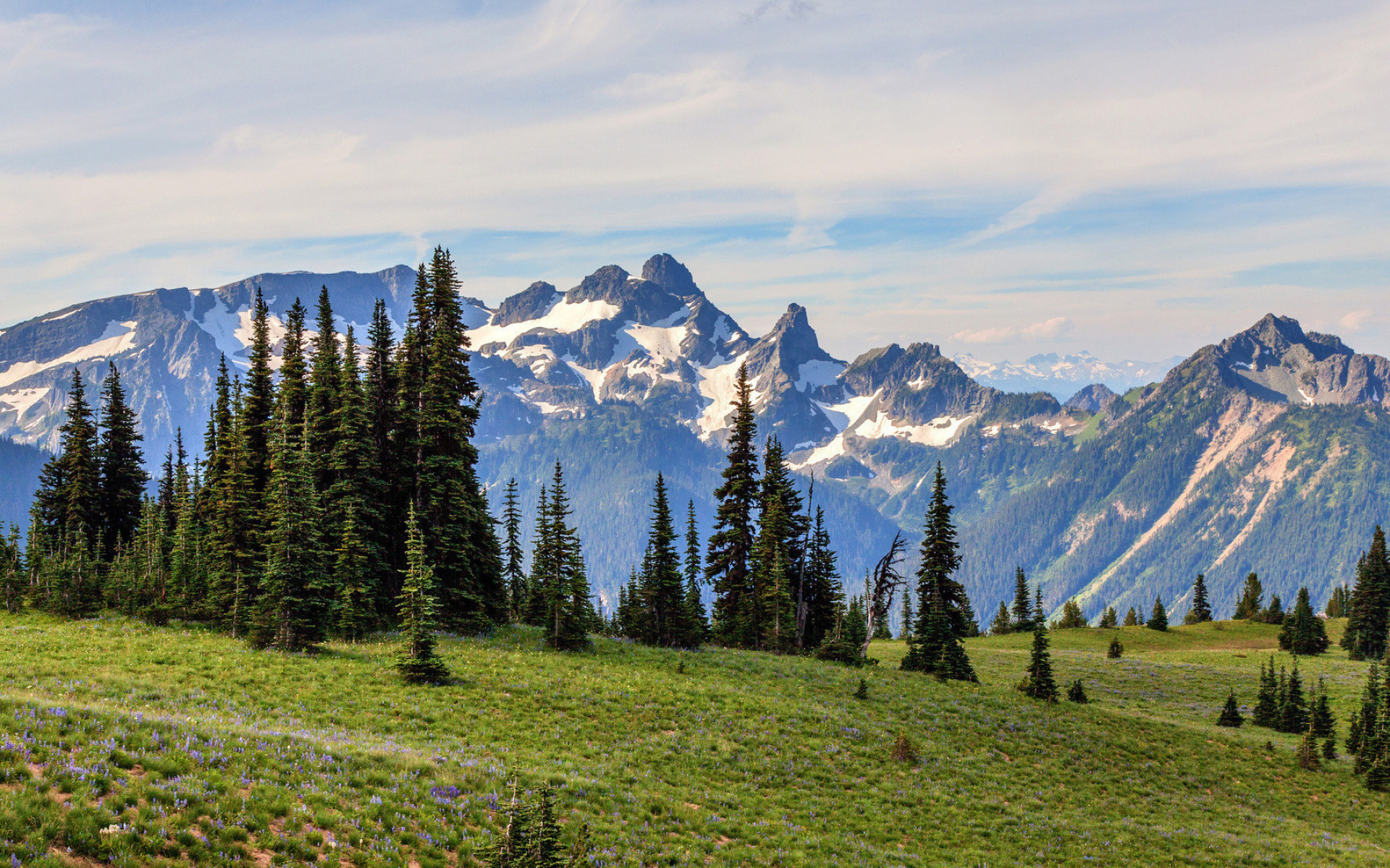 Mount Rainier National Park, Gorgeous wallpapers, Scenic beauty, Breathtaking landscapes, 1920x1200 HD Desktop