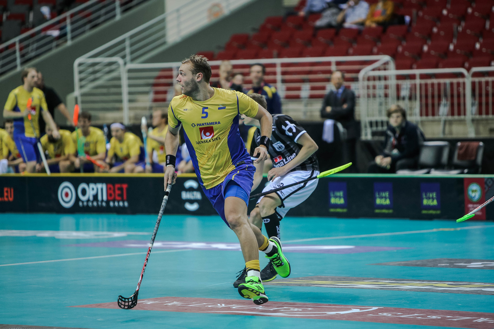 Floorball: Joel Kanebjork, The Swedish national team ex-player, 2016 Men´s World Championships participant. 2050x1370 HD Wallpaper.