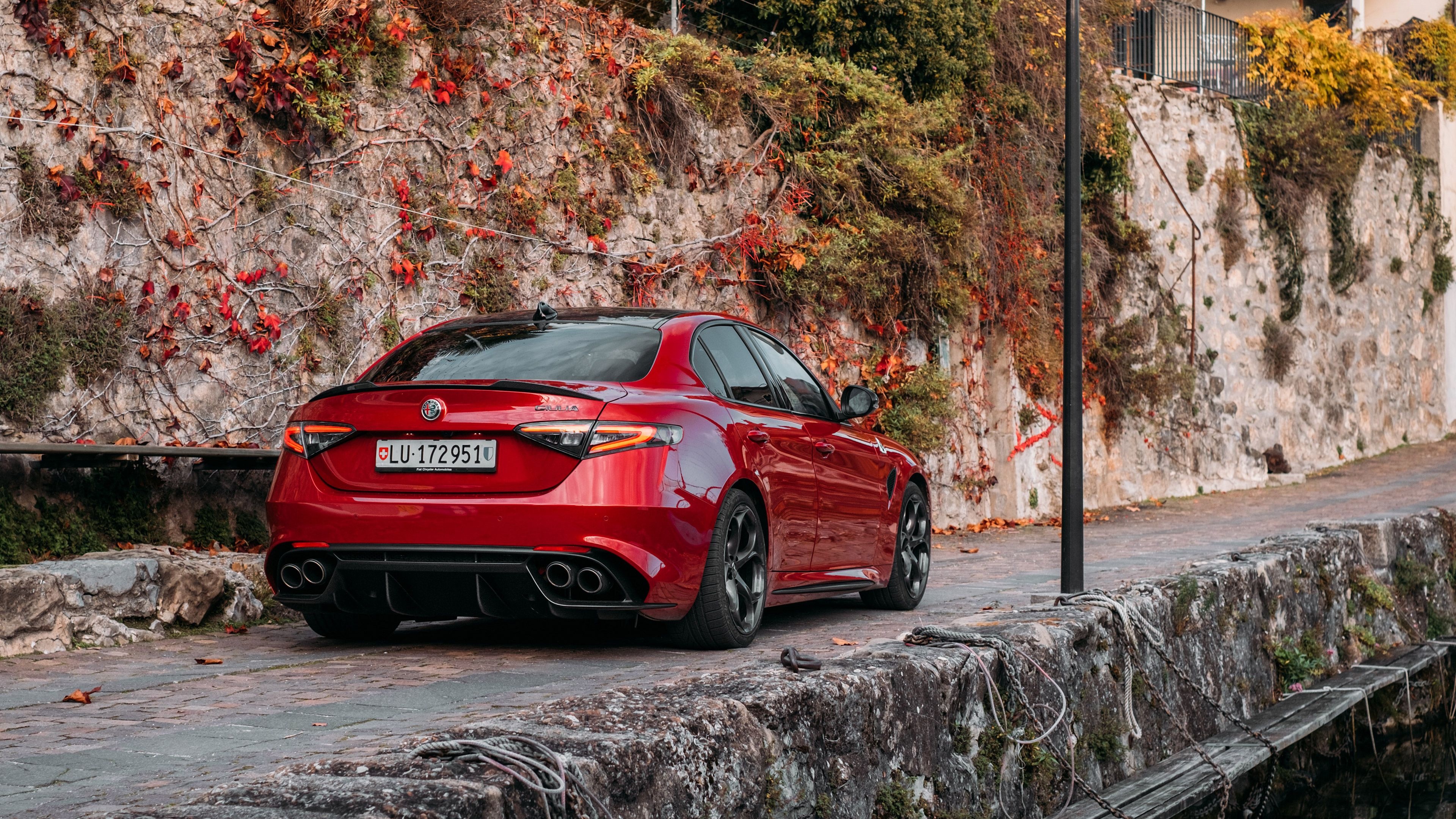 Alfa Romeo Giulia Quadrifoglio, Top-notch performance, Car buying tips, Italian luxury, 3840x2160 4K Desktop