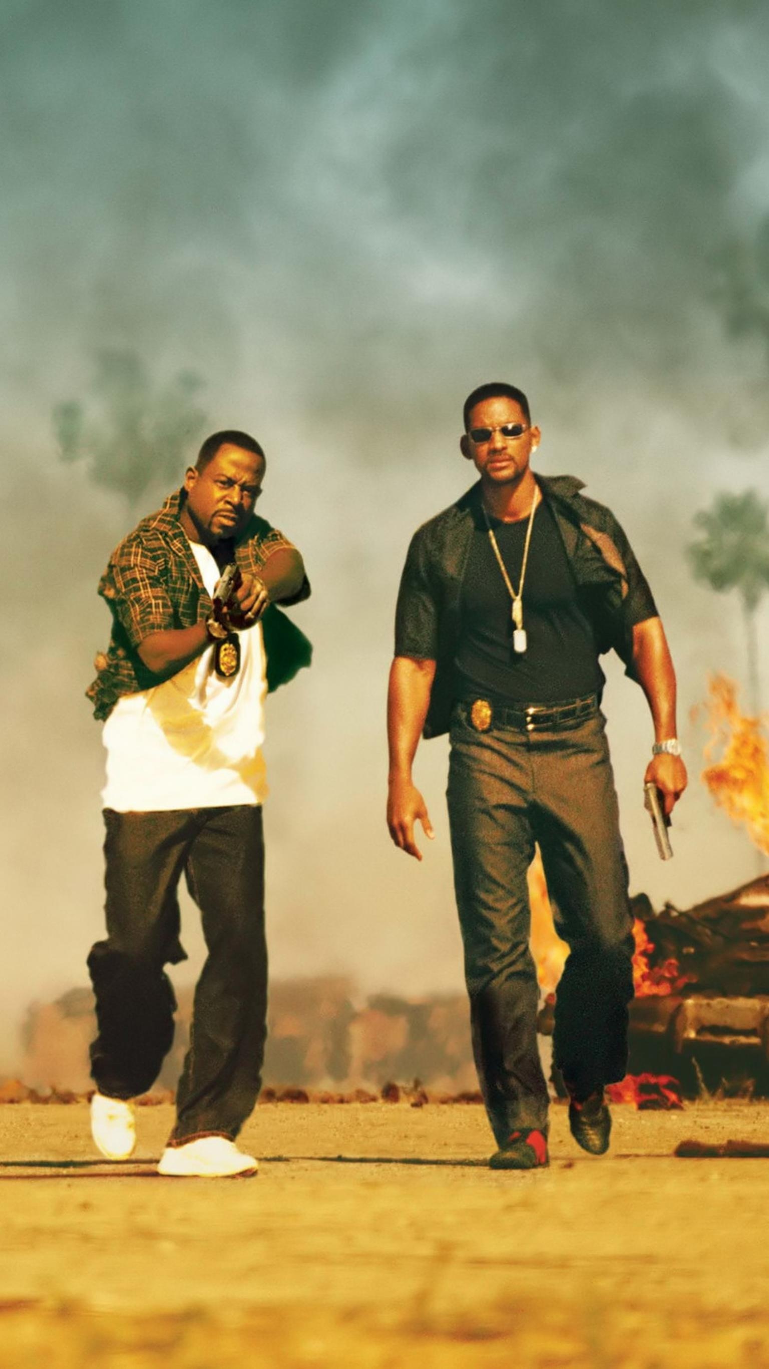 Bad boys on a mission, Over-the-top action, Witty banter, Dynamic duo, 1540x2740 HD Phone